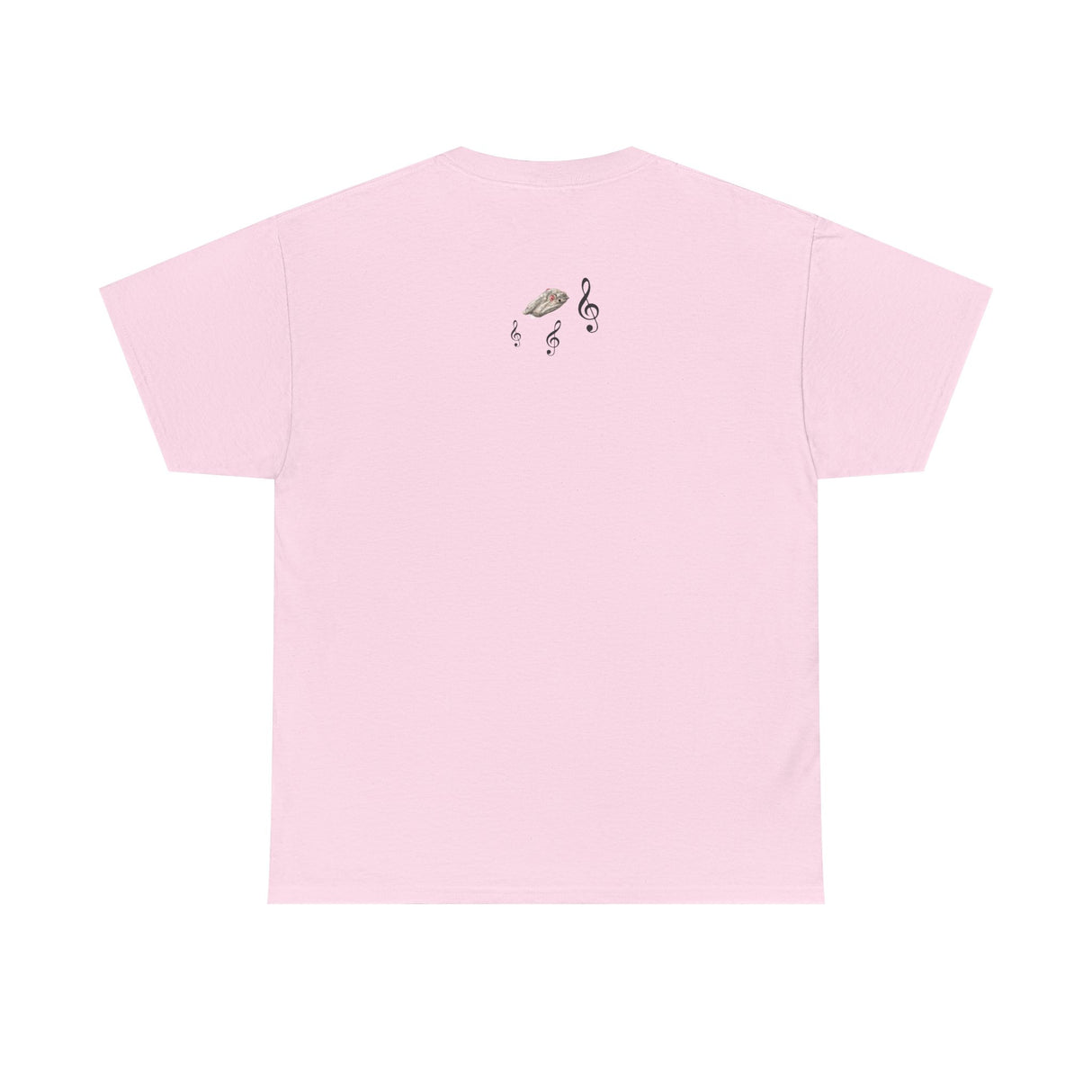 T-Shirt Treble Maker featuring Flounder the Purrmaid Playing Piano Design