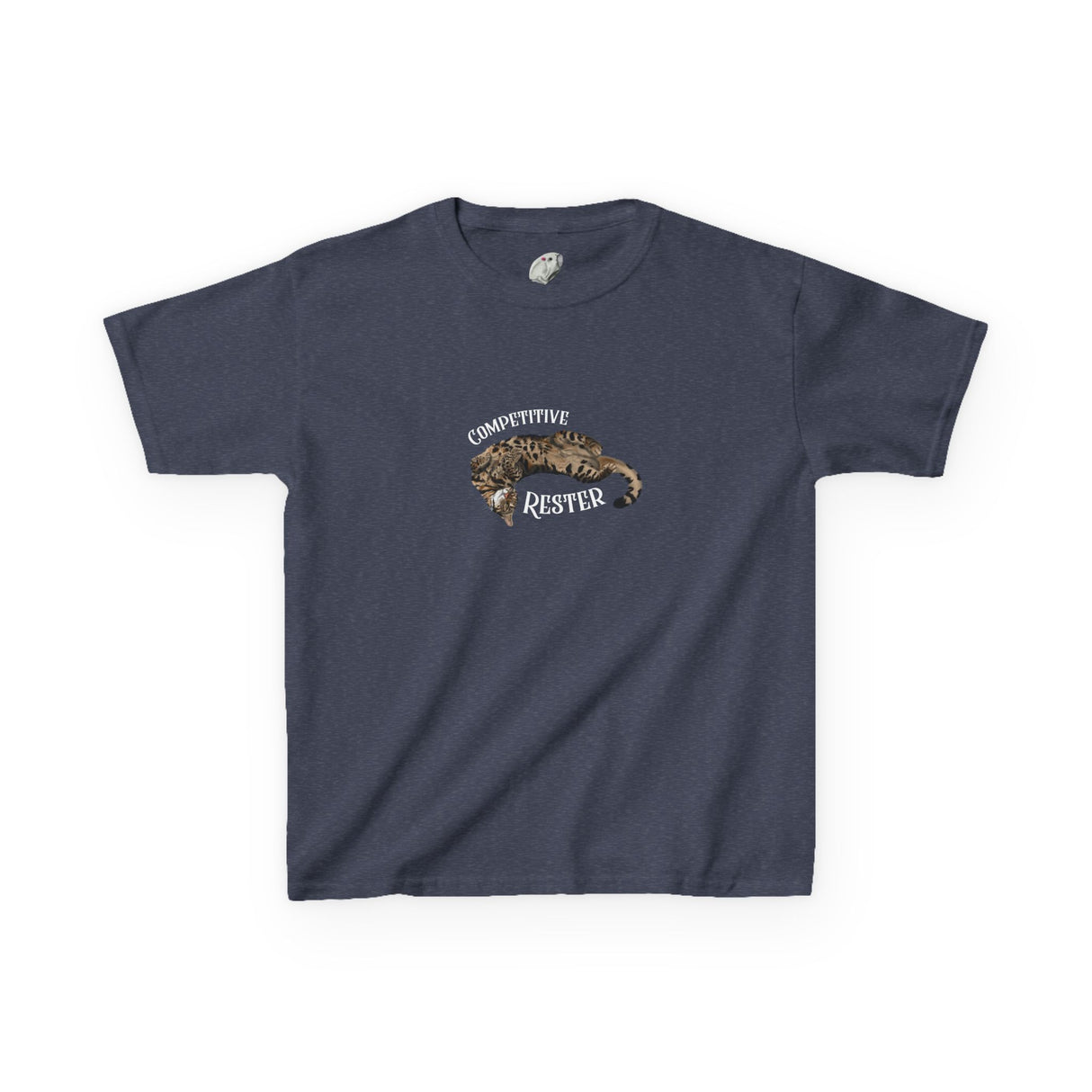 Kids 'Competitive Rester' T-Shirt — Flounder Funny Resting Pose Tee
