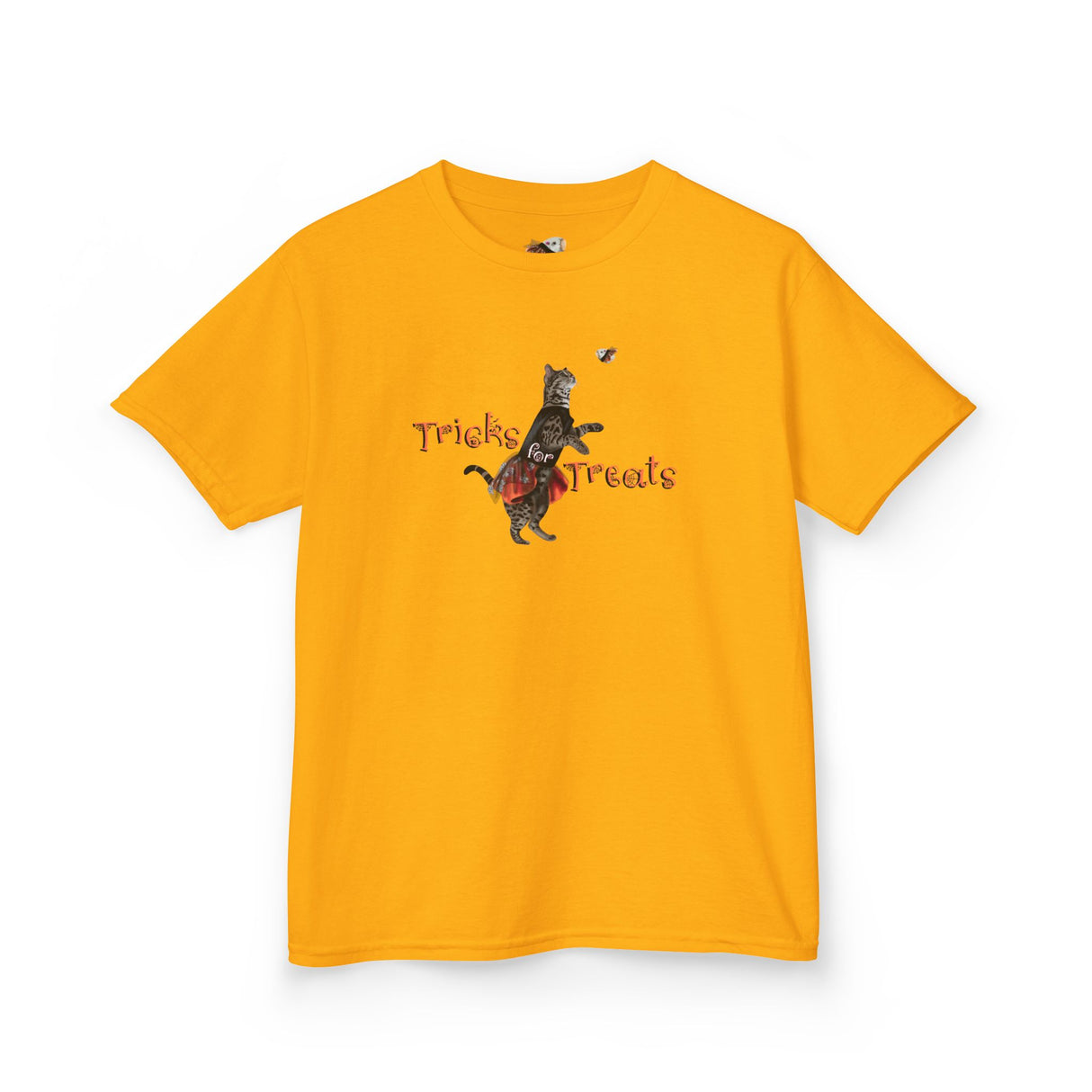 Kids Tee — "Tricks for Treats" Flounder Halloween Ballet Tee