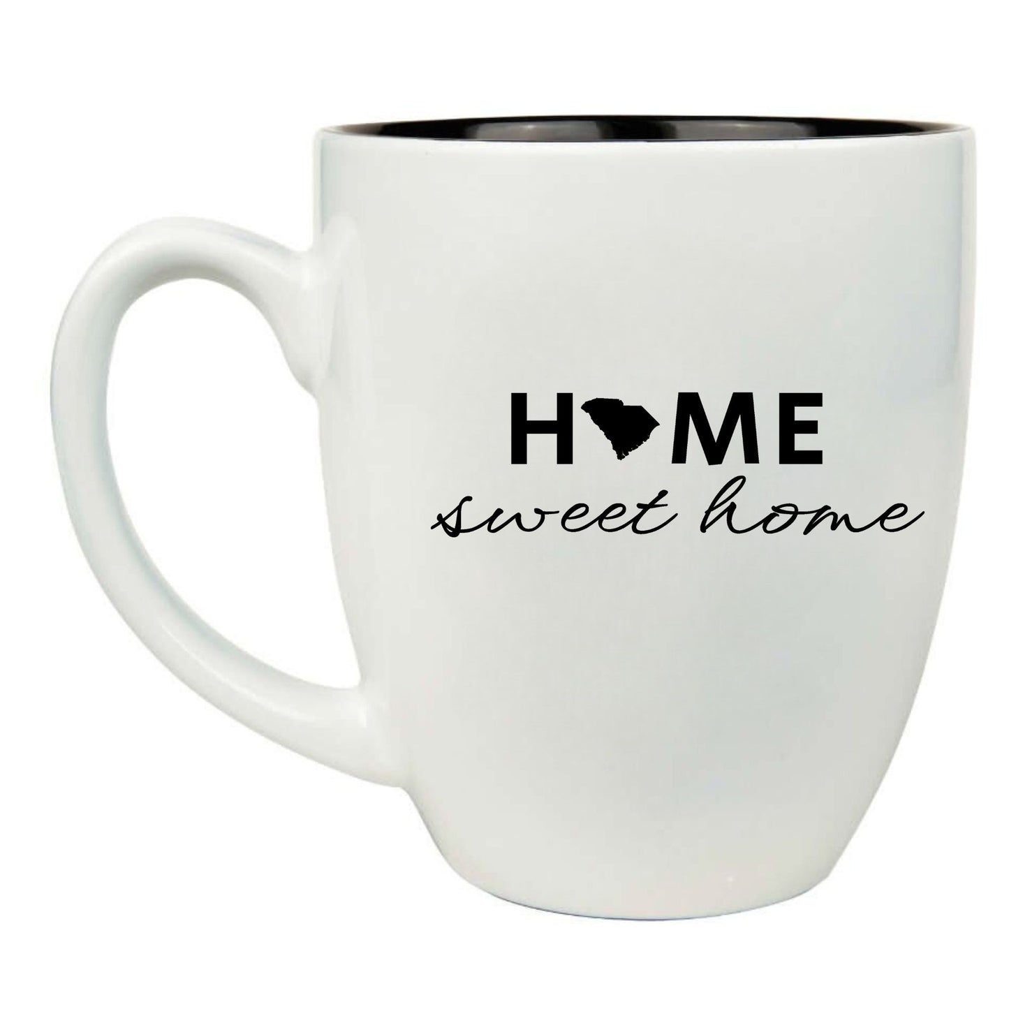 South Carolina 16 oz. White Ceramic Bistro Coffee Mug