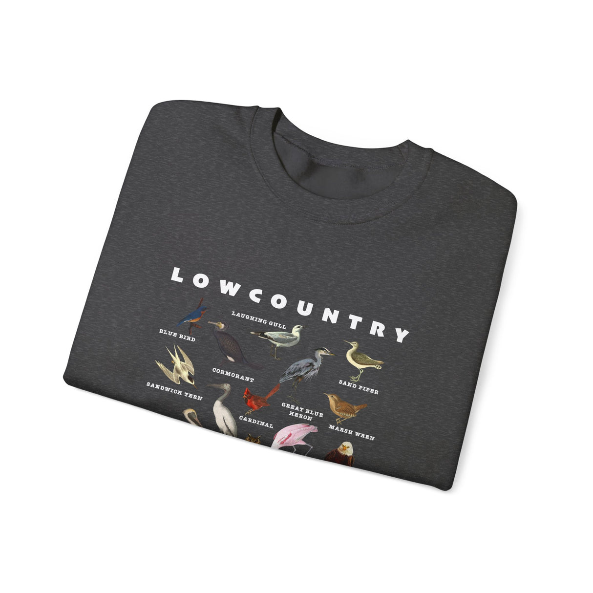 Bird Lover Sweatshirt - Lowcountry Bird Nerd Unisex Crewneck