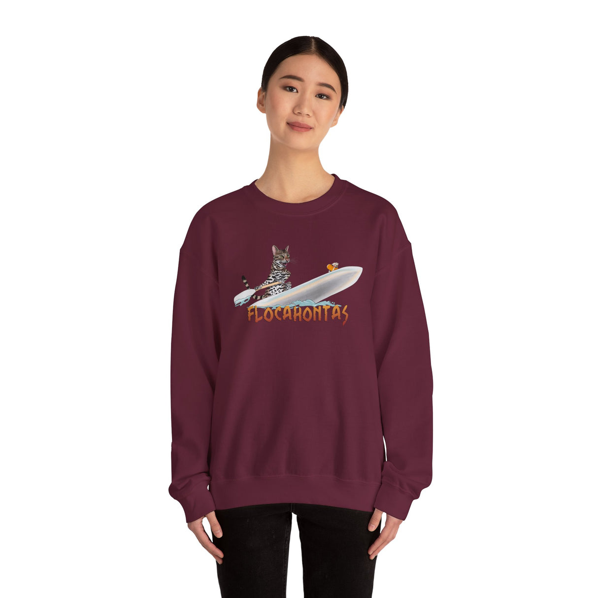 Sweatshirt Flocahontas Design