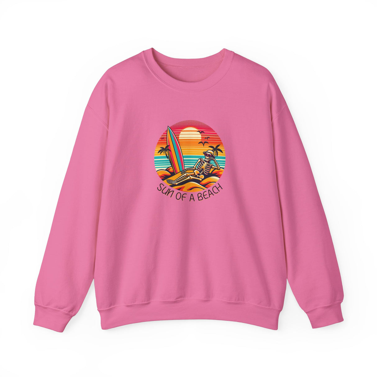 Funny Skeleton Sun of a Beach Sweatshirt