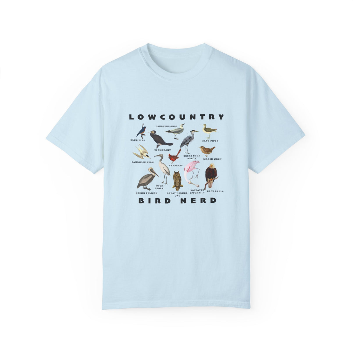 Bird Species Unisex Tee - Lowcountry Bird Nerd T-Shirt