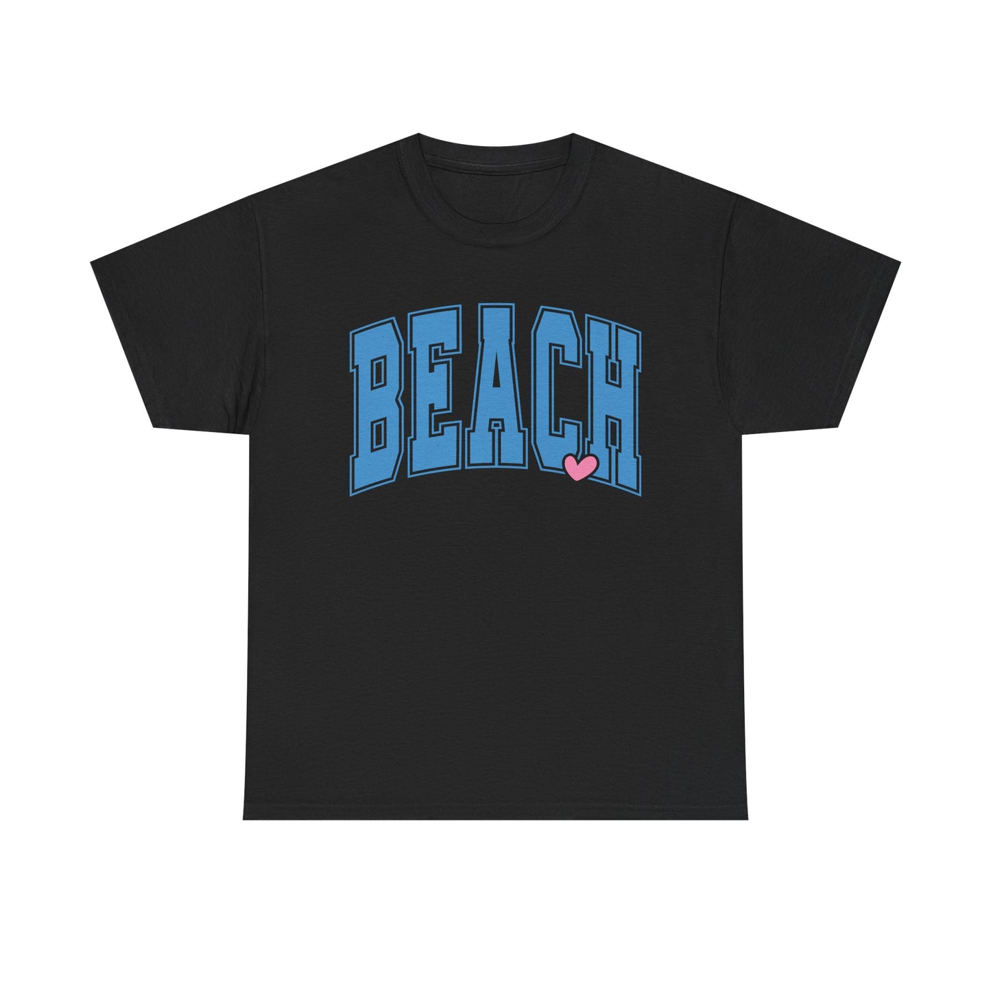 Beach Collegiate Style - Cotton Tee