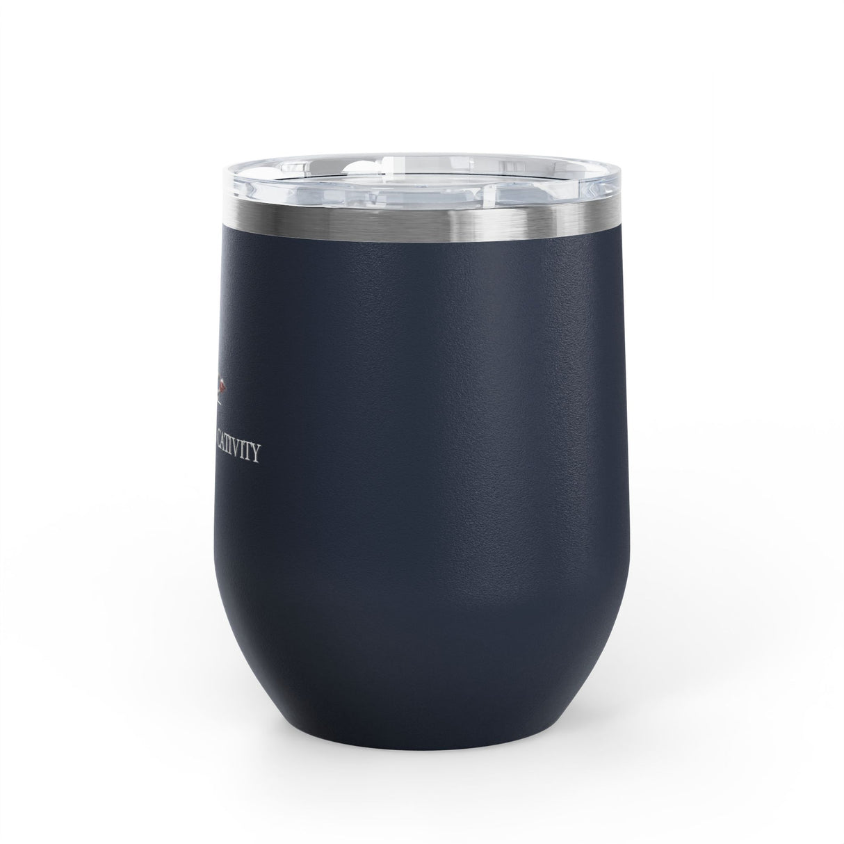 Wine Tumbler - Purranormal Cativity Design - 12oz