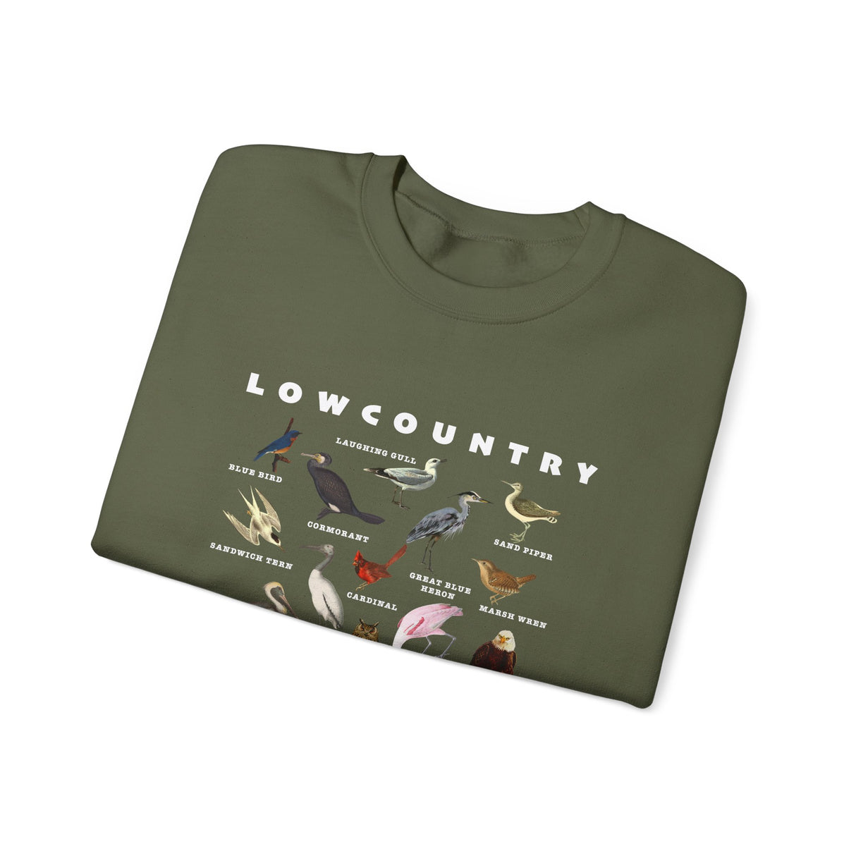 Bird Lover Sweatshirt - Lowcountry Bird Nerd Unisex Crewneck