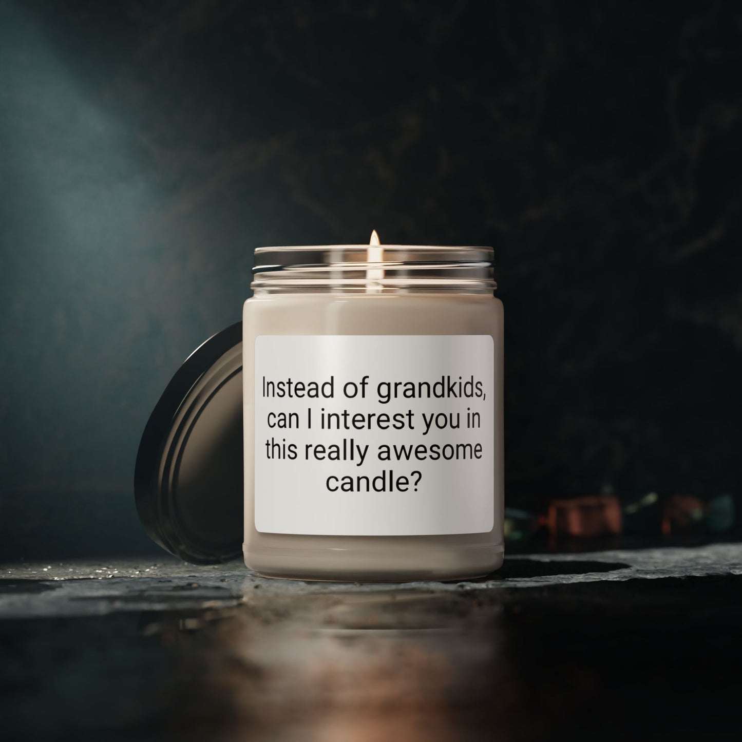 “Instead of Grandkids” Scented Soy Candle, 9oz – Funny Mother’s Day Gift