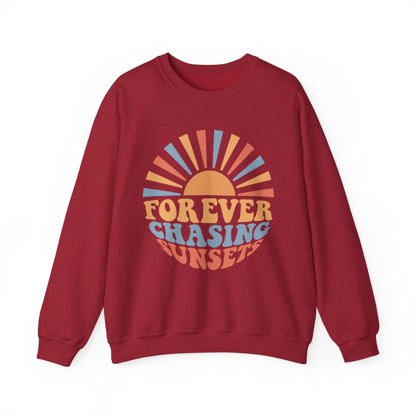 Forever Chasing Sunsets Crewneck Sweatshirt
