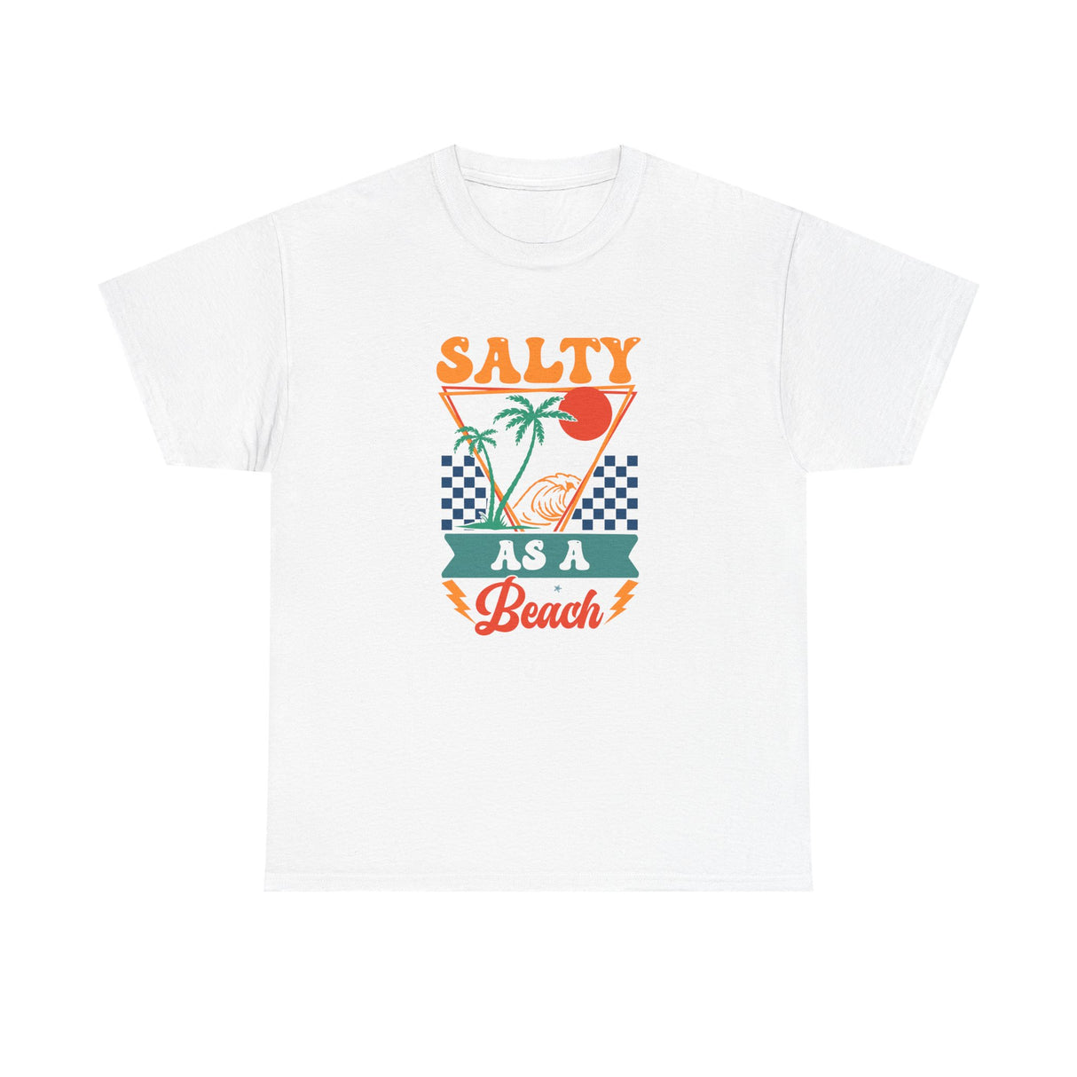 Salty As a Beach Unisex Cotton Tee