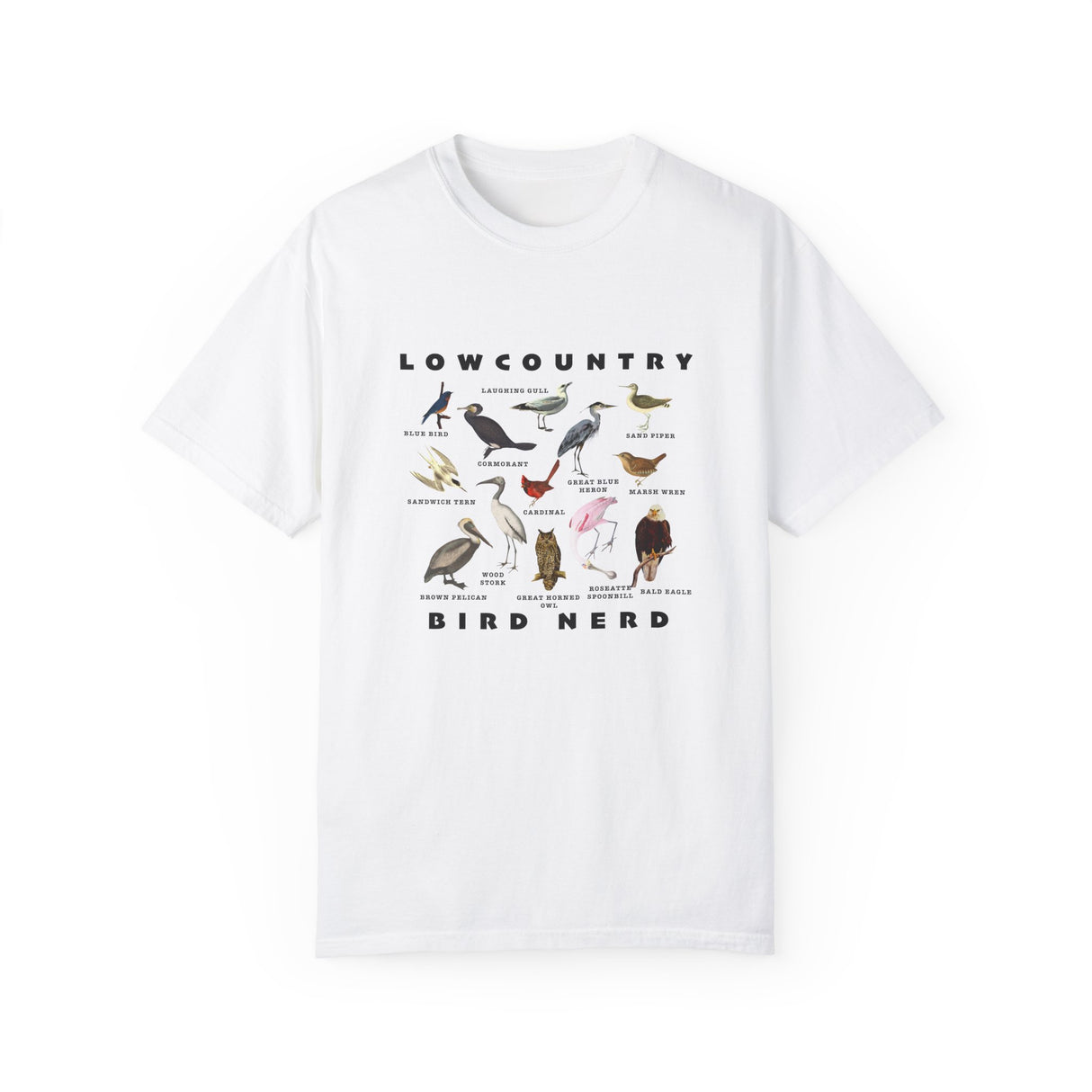 Bird Species Unisex Tee - Lowcountry Bird Nerd T-Shirt