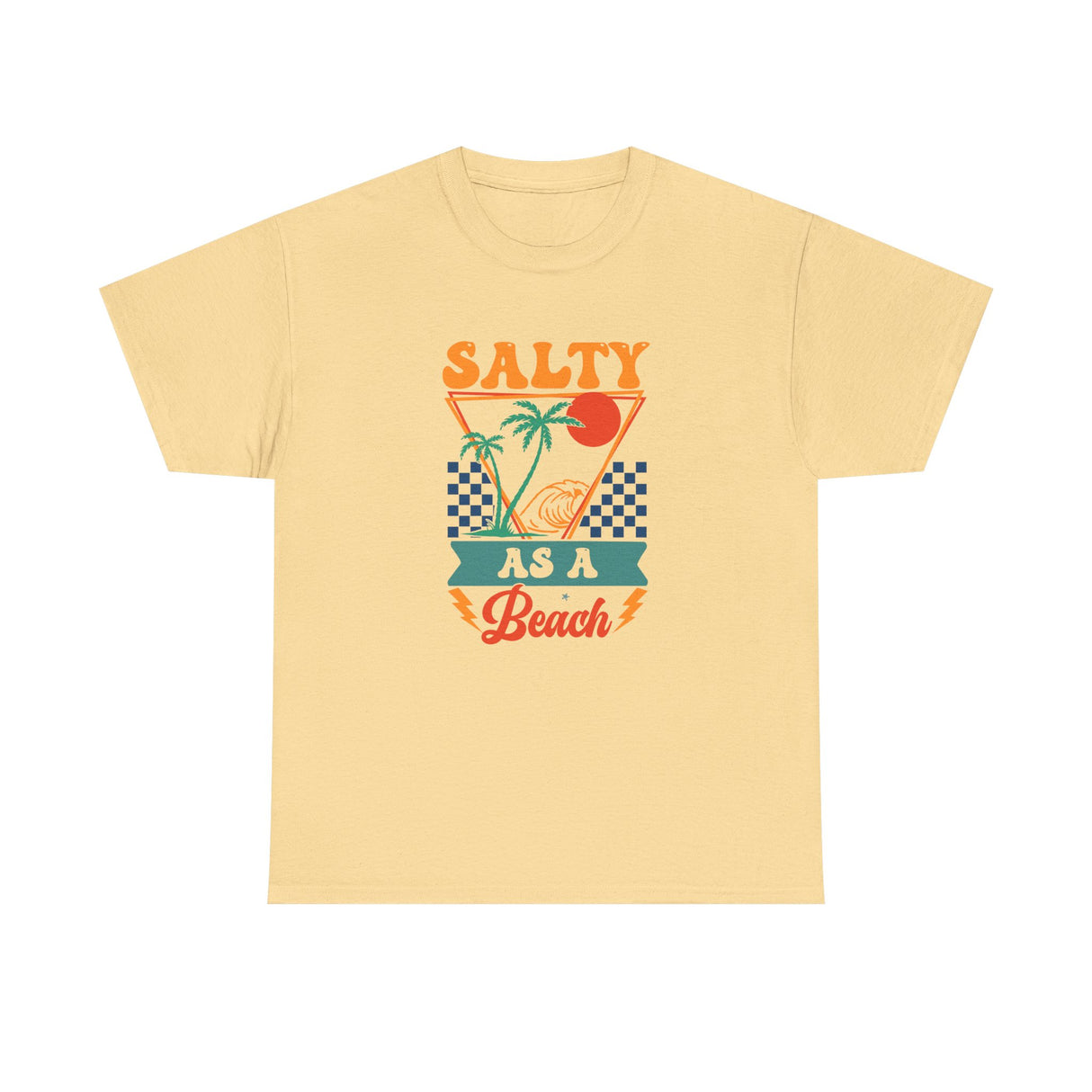 Salty As a Beach Unisex Cotton Tee