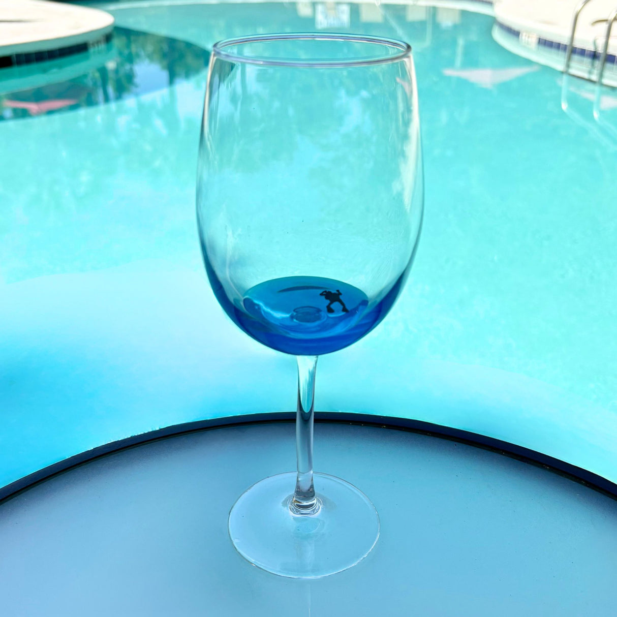 19 oz Ocean Inspired Wine Glass with Sea Creature