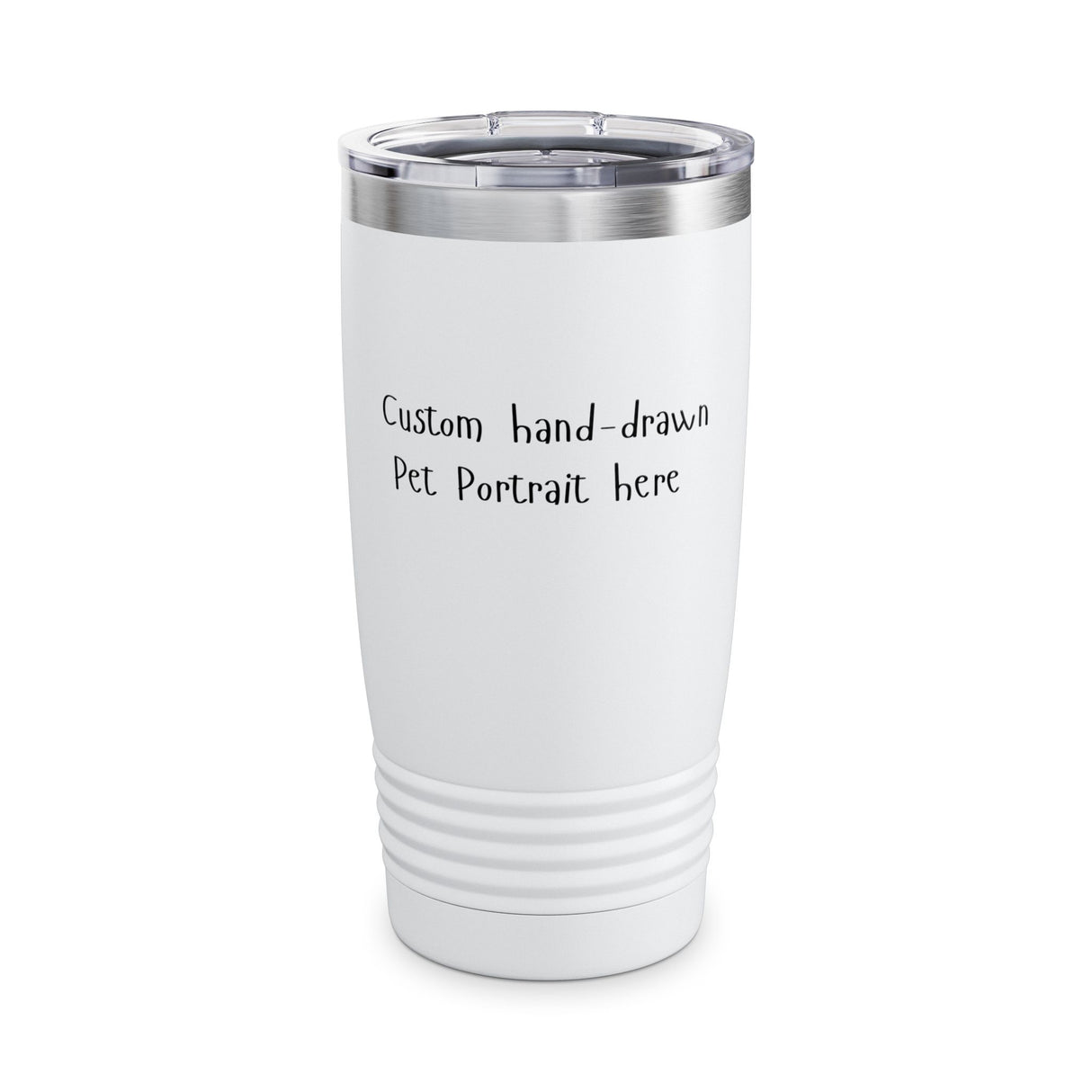 Custom Pet Portrait of Your Pet on Drinkware