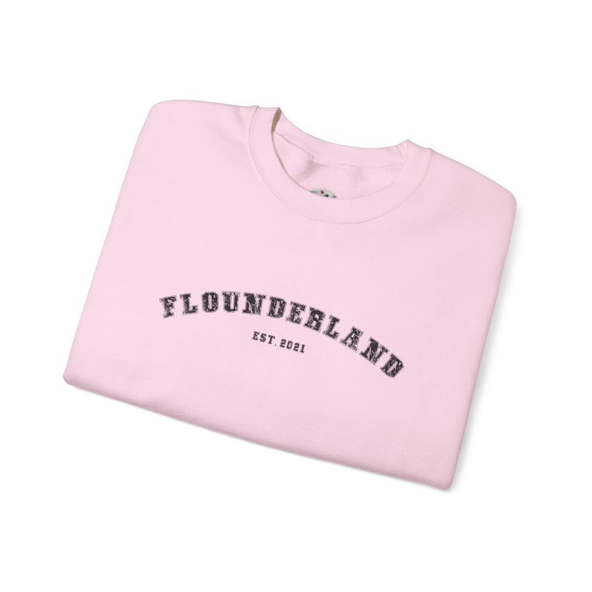 FlounderLand Collegiate Crewneck Sweatshirt — "EST. 2021"