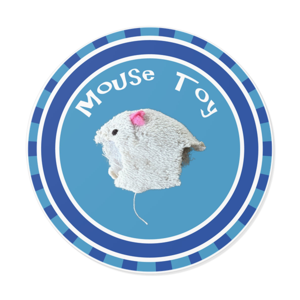 Vinyl Sticker - Mouse Toy Design