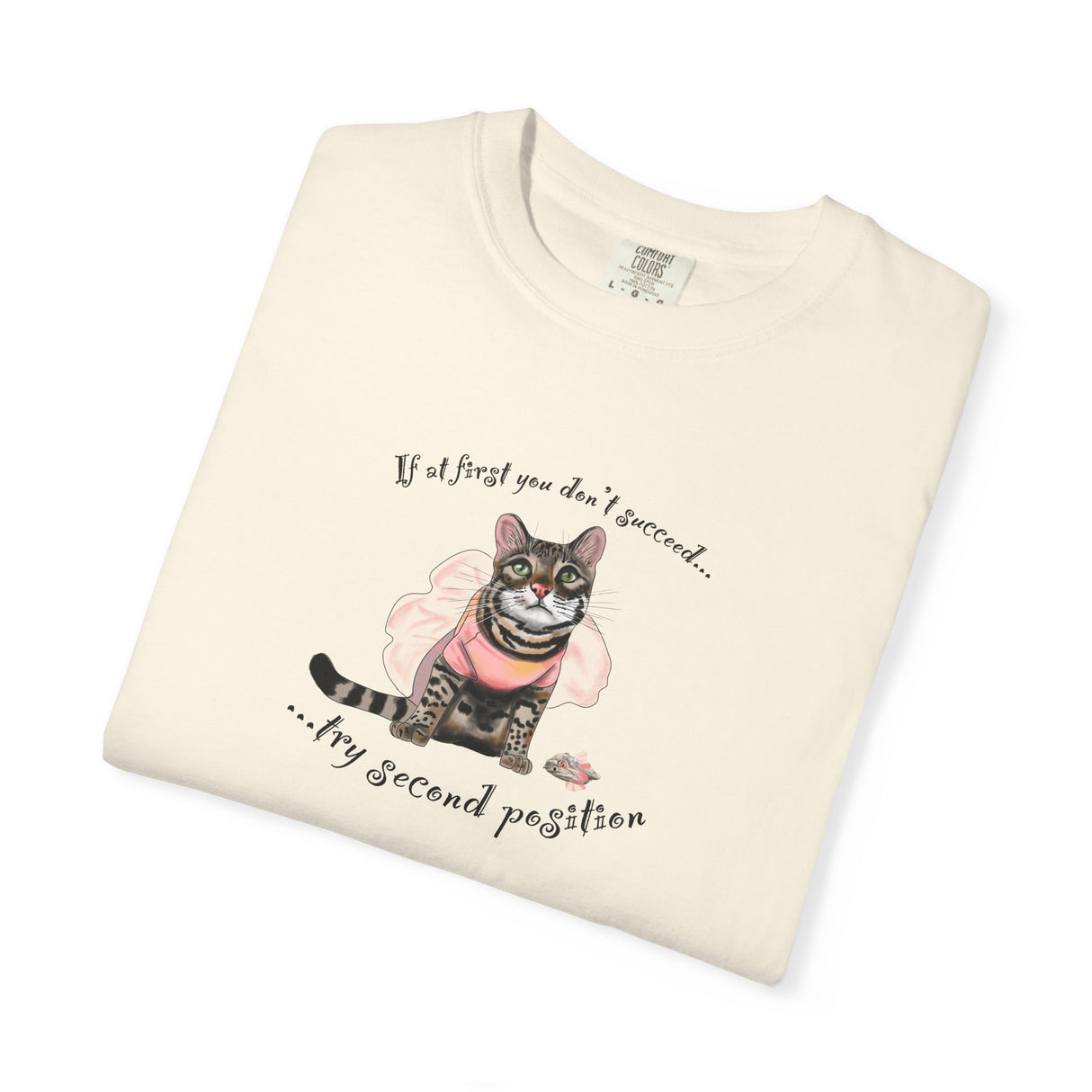 T-Shirt Flounder and Mouse Toy Ballet Tutus Second Position Design by Nina
