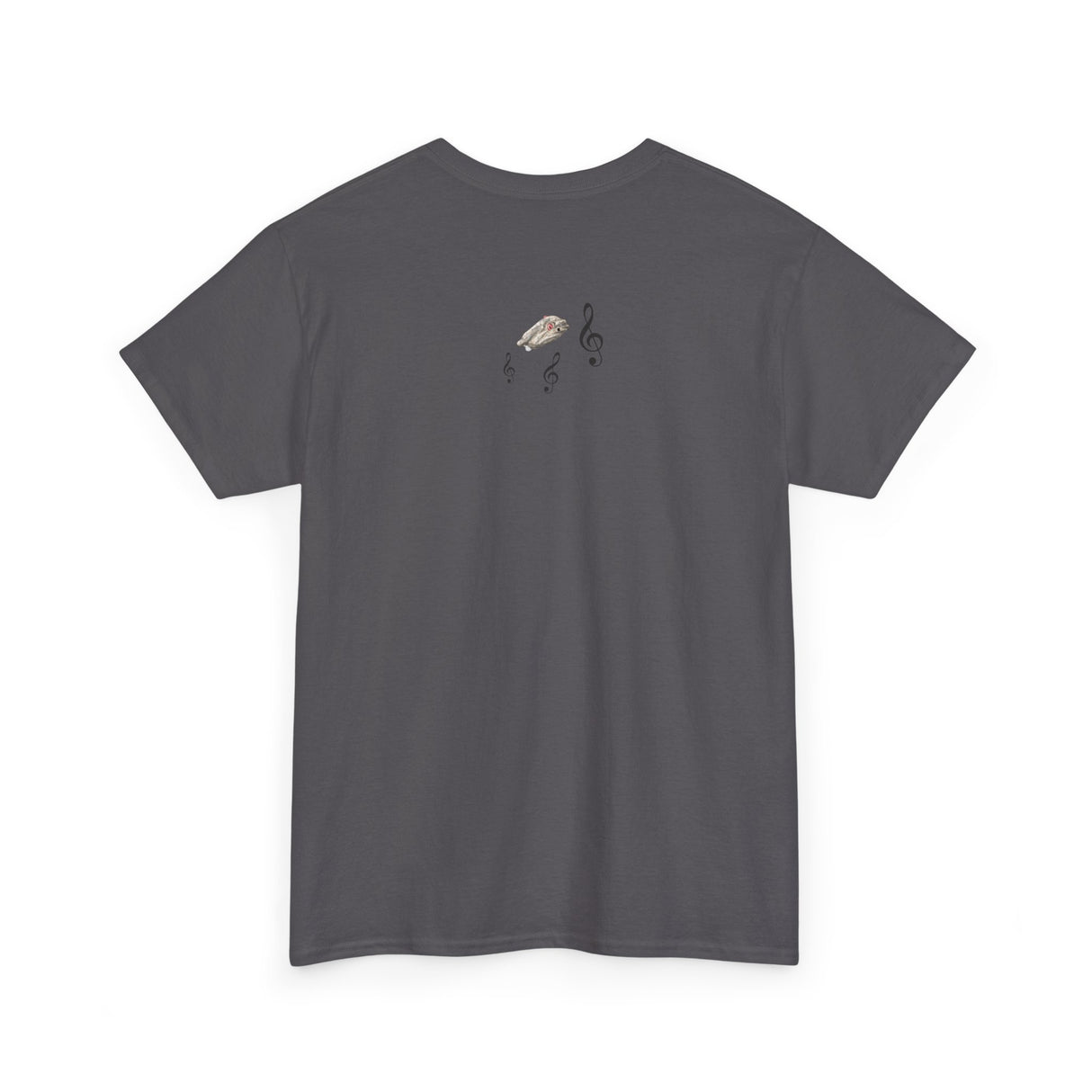 T-Shirt Treble Maker featuring Flounder the Purrmaid Playing Piano Design