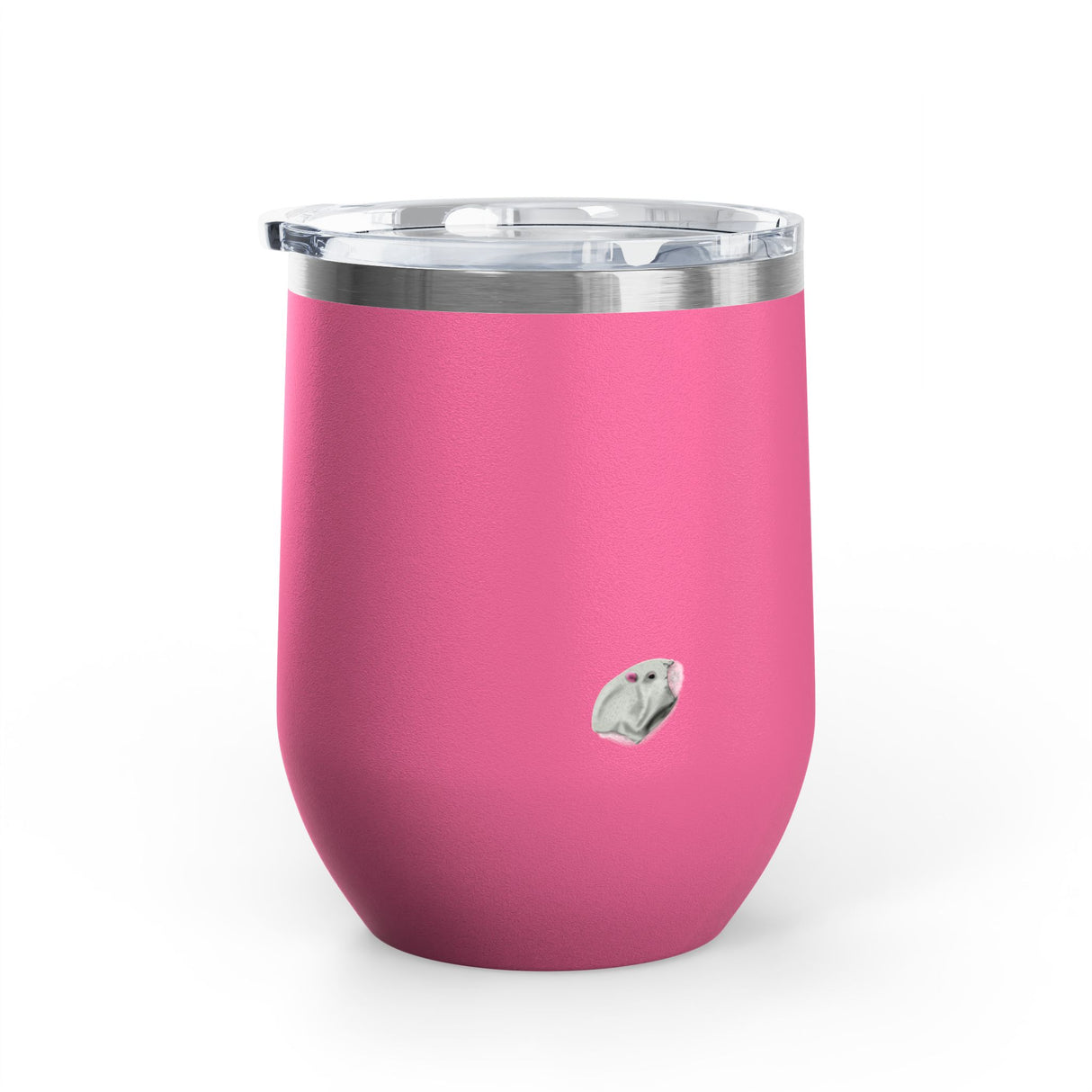 Wine Tumbler — "Competitive Rester" Flounder Design (12 oz)