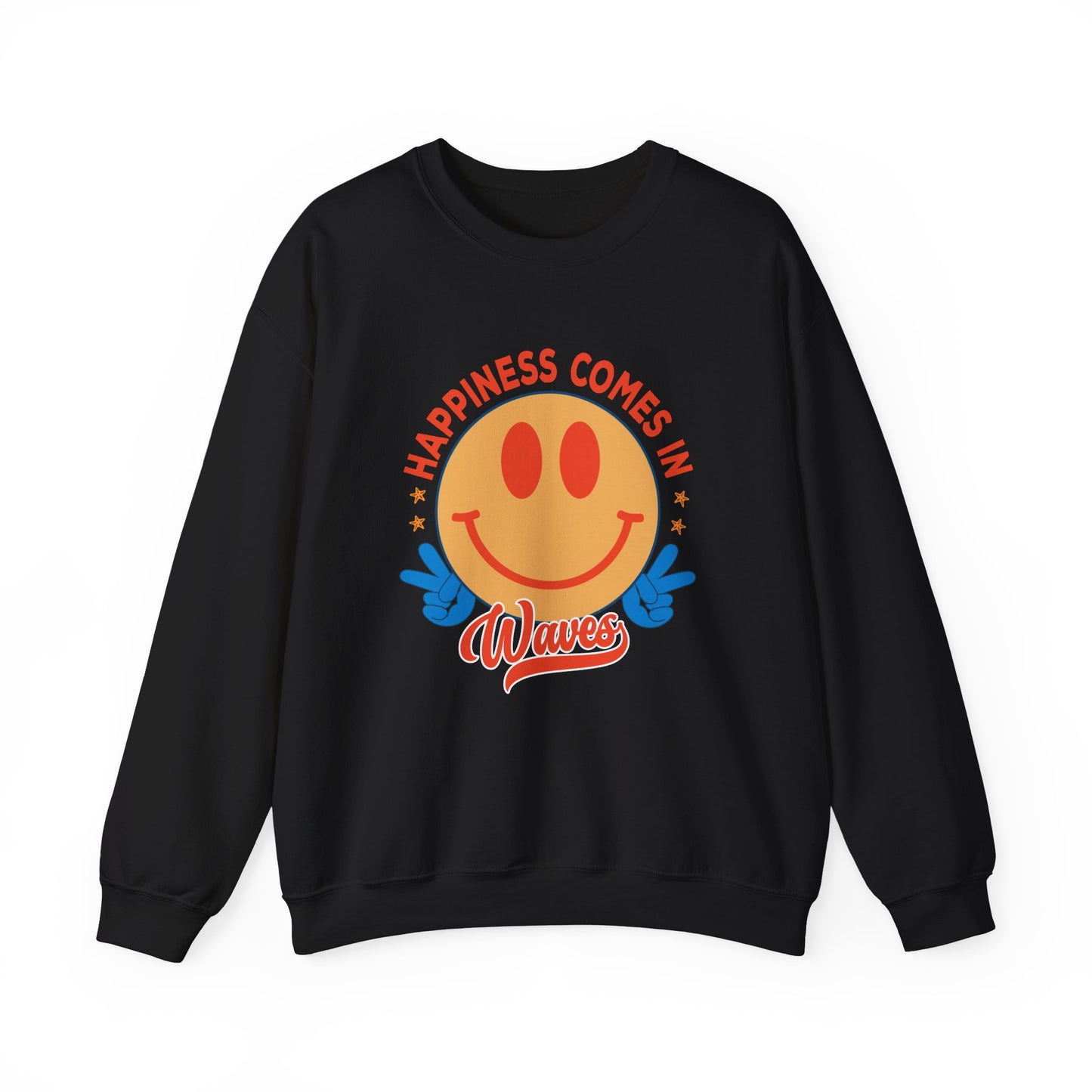 Happiness Comes in Waves Sweatshirt