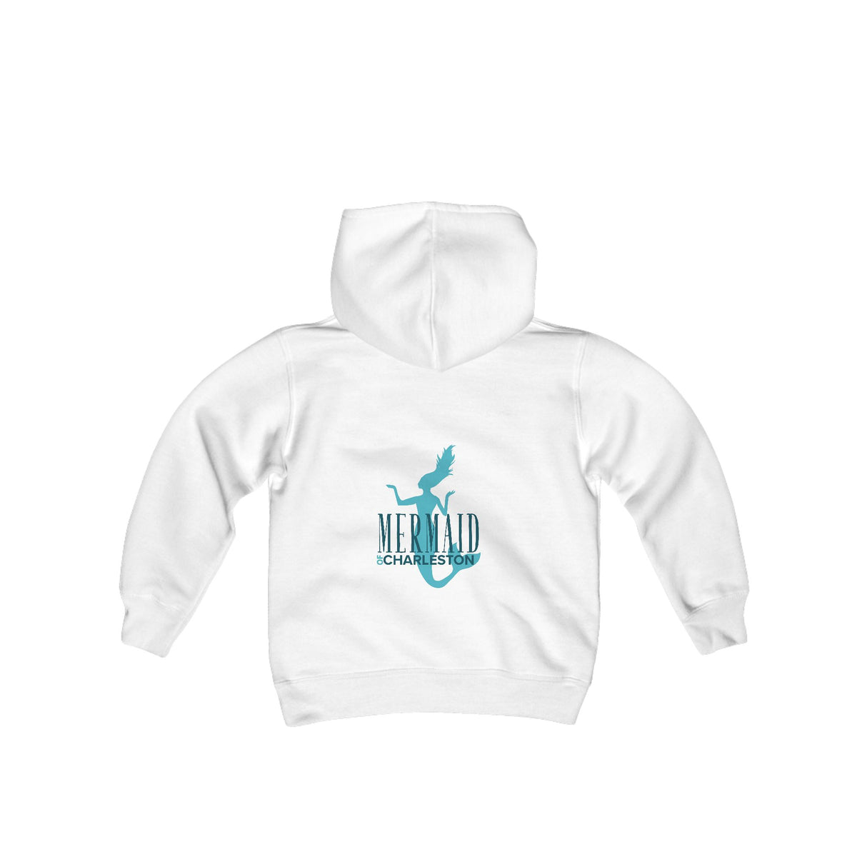 Youth Mermaid of Charleston Hooded Sweatshirt - Soft Fleece Hoodie