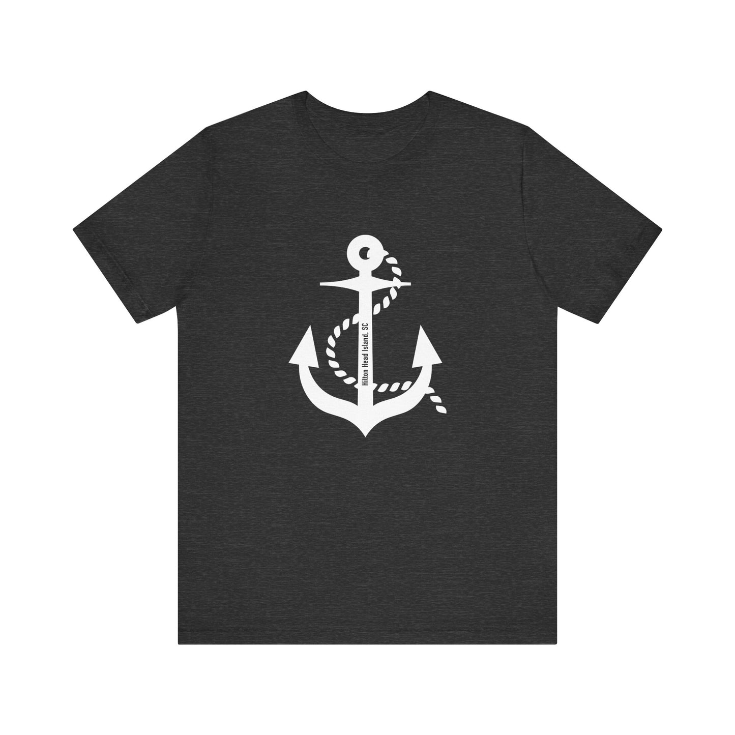 Nautical Anchor Unisex Tee - Hilton Head Island, SC
