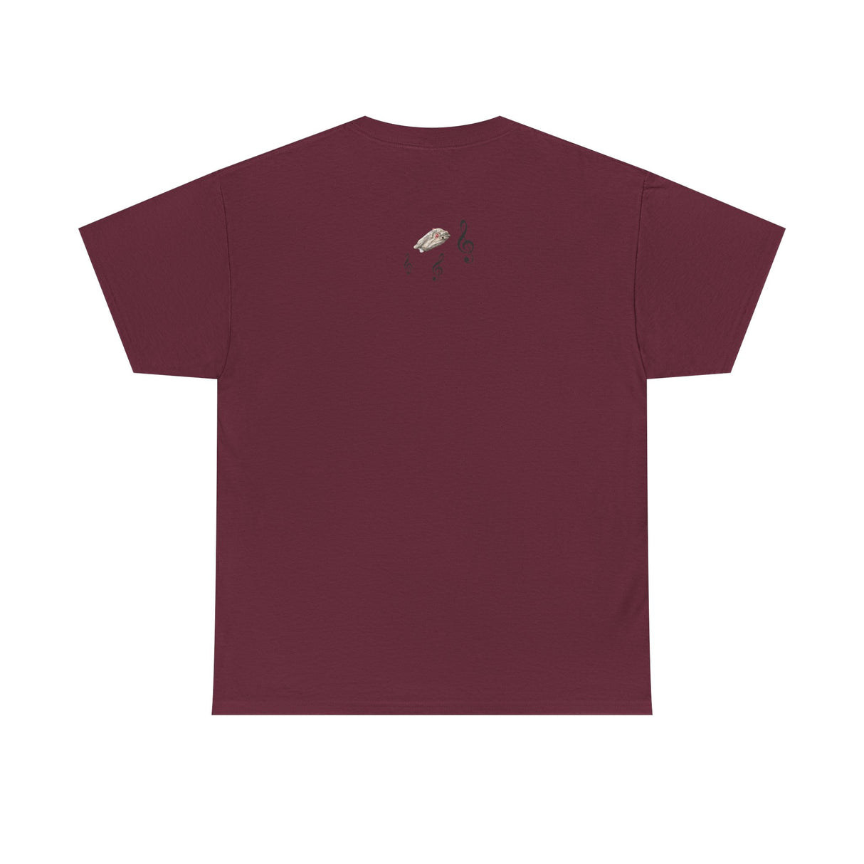 T-Shirt Treble Maker featuring Flounder the Purrmaid Playing Piano Design