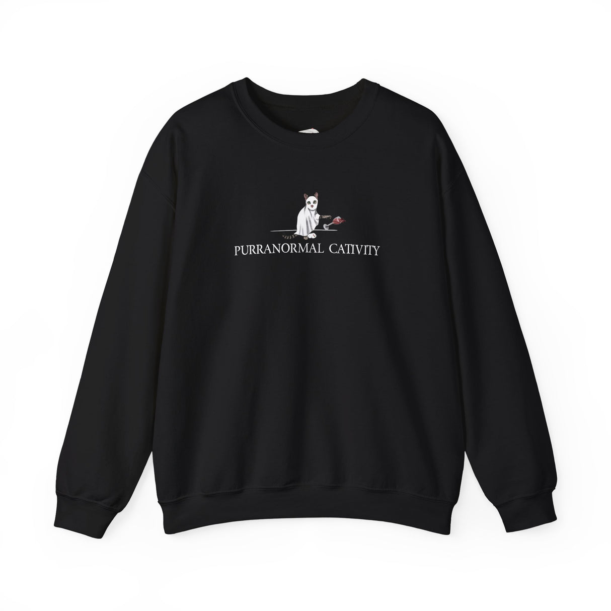Crewneck Sweatshirt Purranormal Cativity Design by Nina
