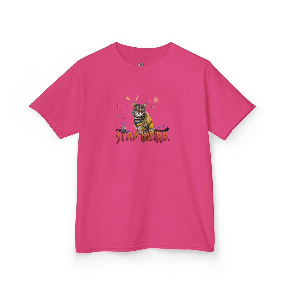 Stay Weird Flocahontas Kids T-Shirt — Hand-Drawn Character Tee