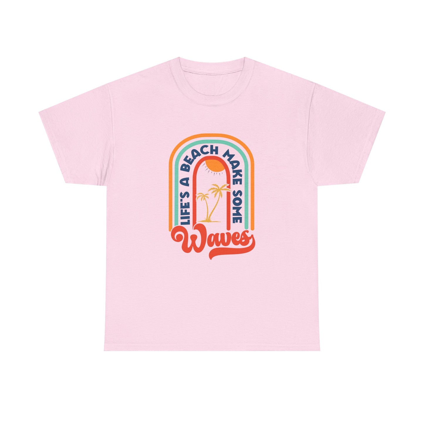 Life's a Beach Unisex Cotton Tee