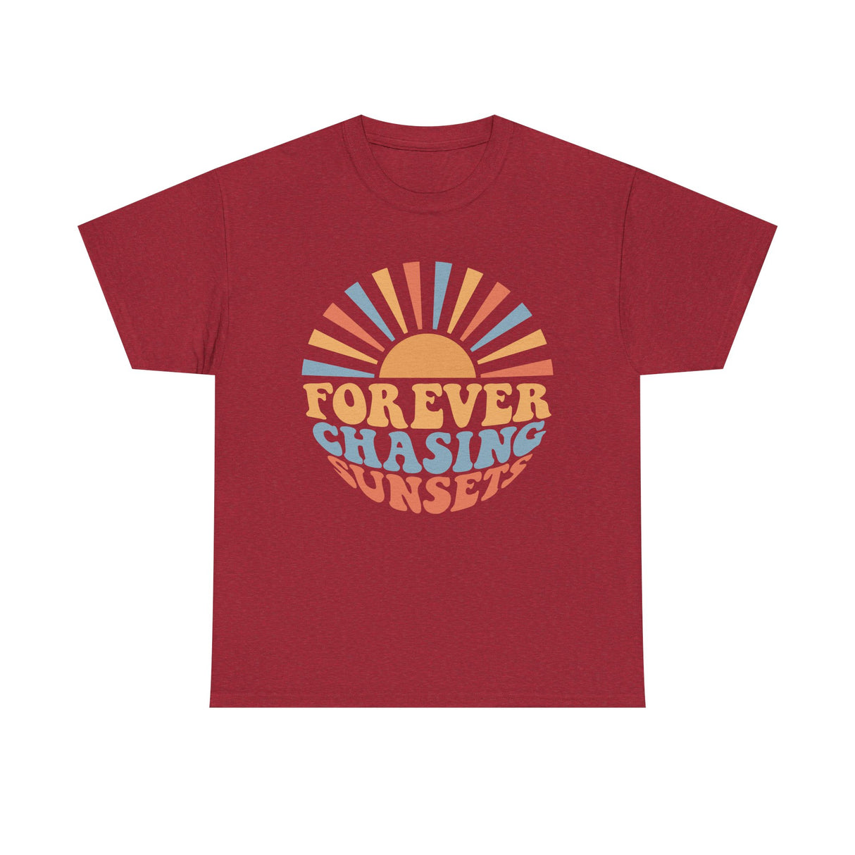 Forever Chasing Sunsets Cotton Tee
