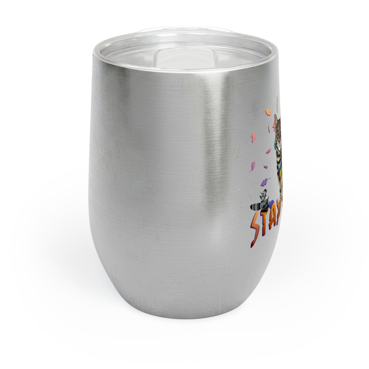 Stay Weird Flocahontas & Mouse Toy Wine Tumbler — Chill Wine Tumbler