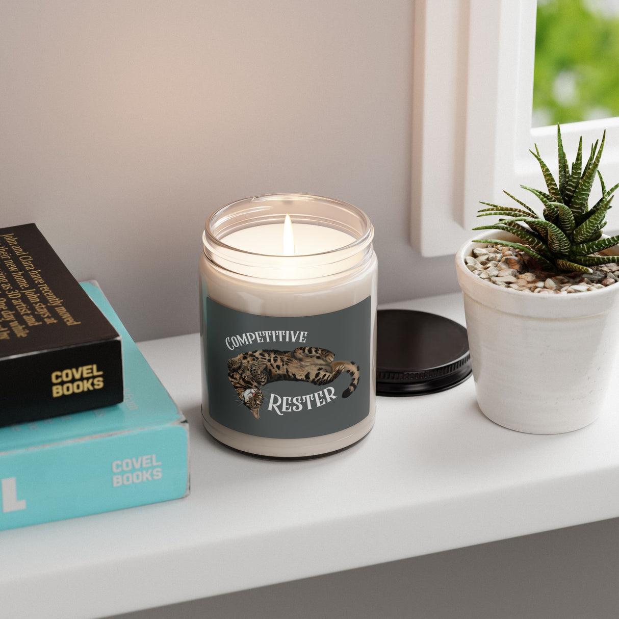 Competitive Rester Flounder Scented Soy Candle — 9oz
