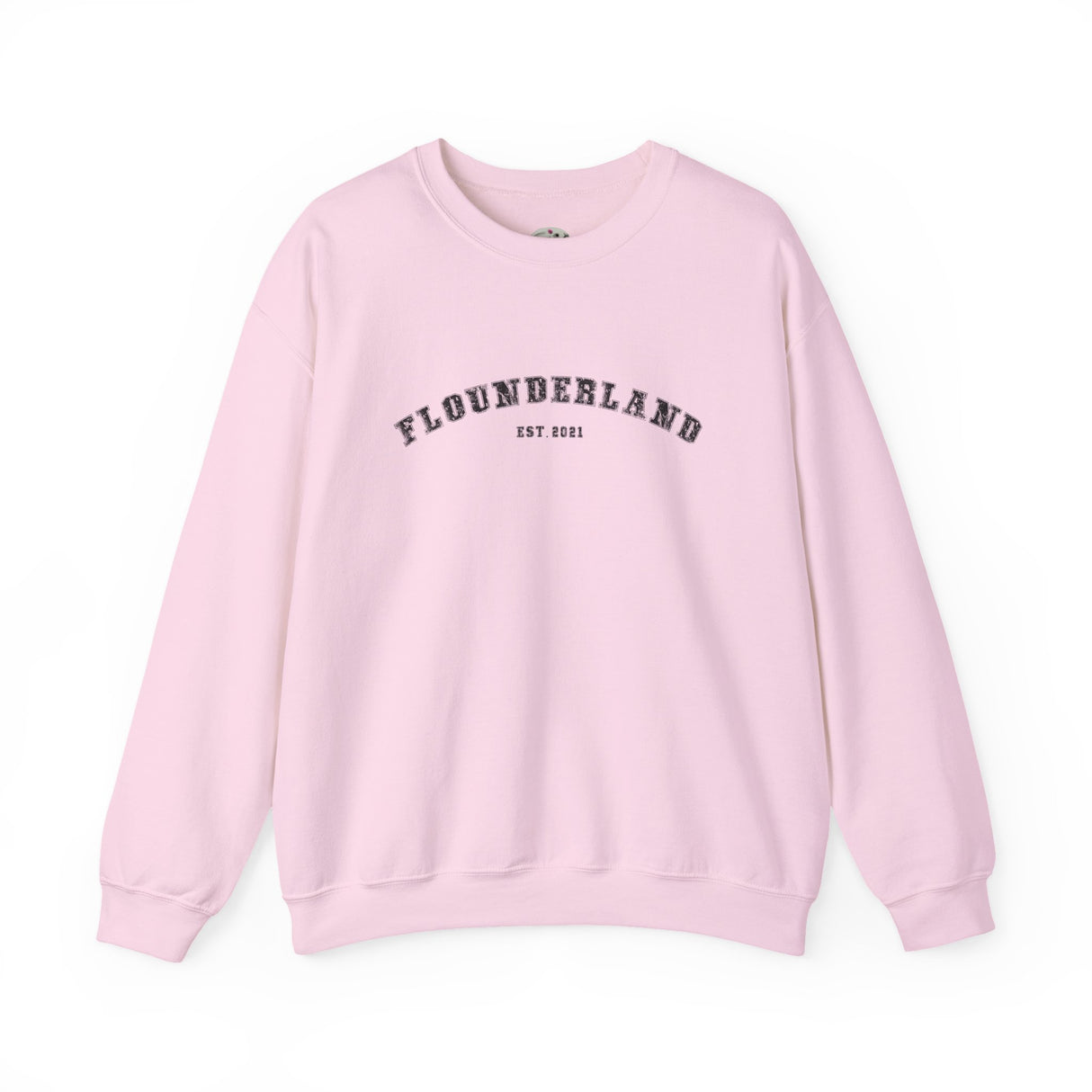 FlounderLand Collegiate Crewneck Sweatshirt — "EST. 2021"