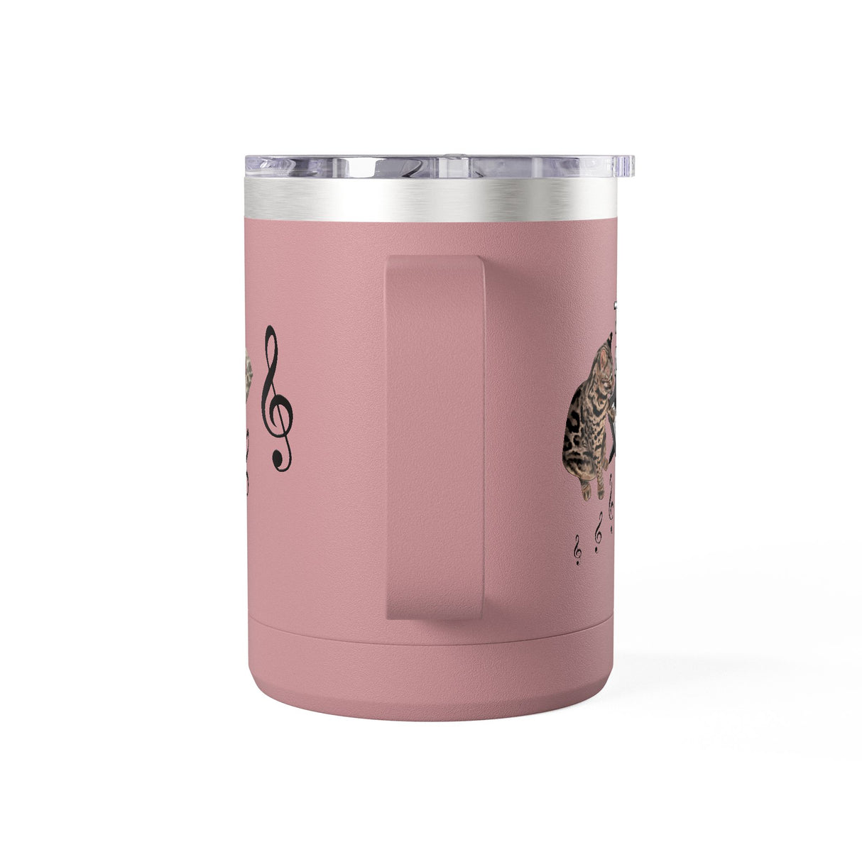 Coffee Mug Tumbler - Treble Maker Design Hand Drawn by Flounder's Mom, Nina
