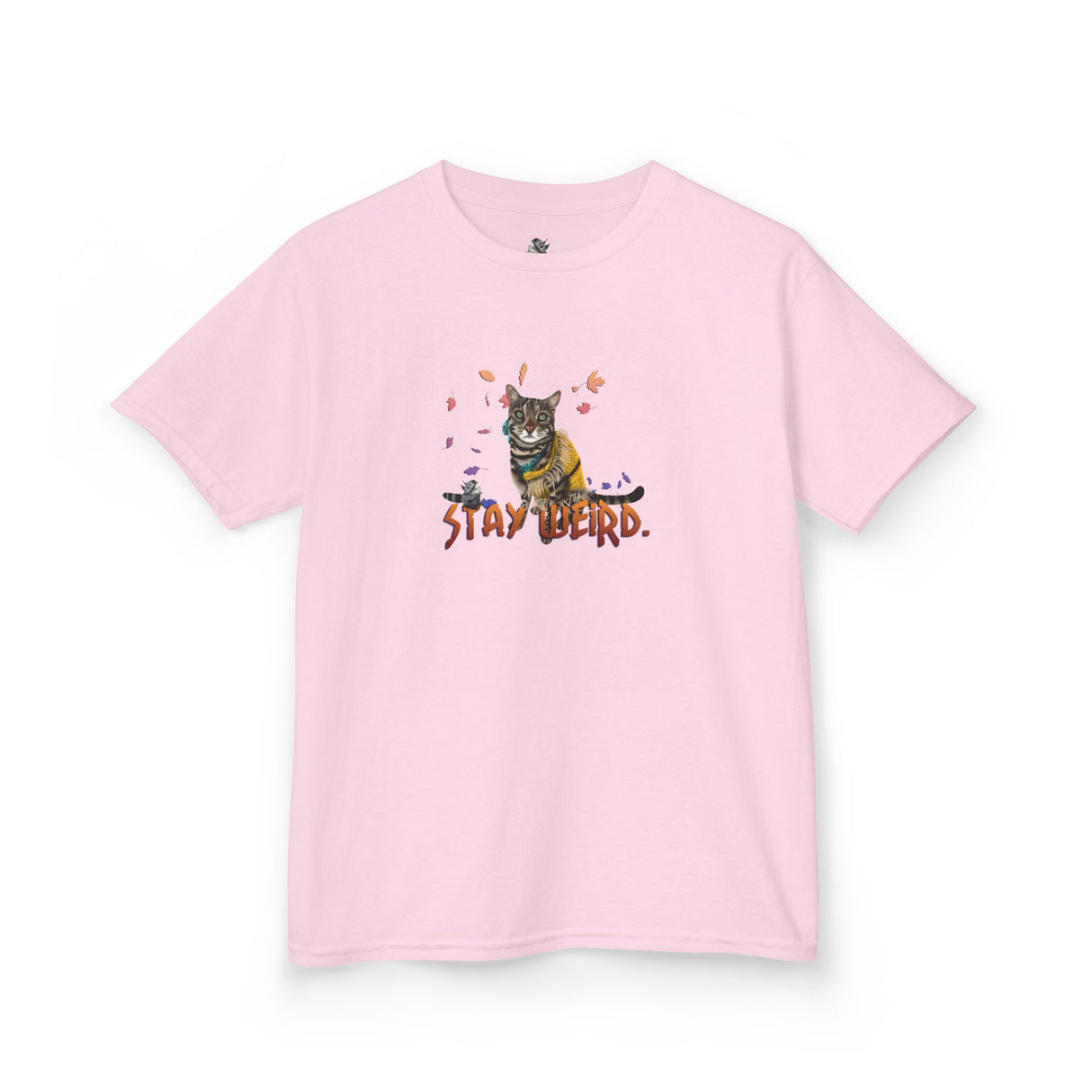 Stay Weird Flocahontas Kids T-Shirt — Hand-Drawn Character Tee