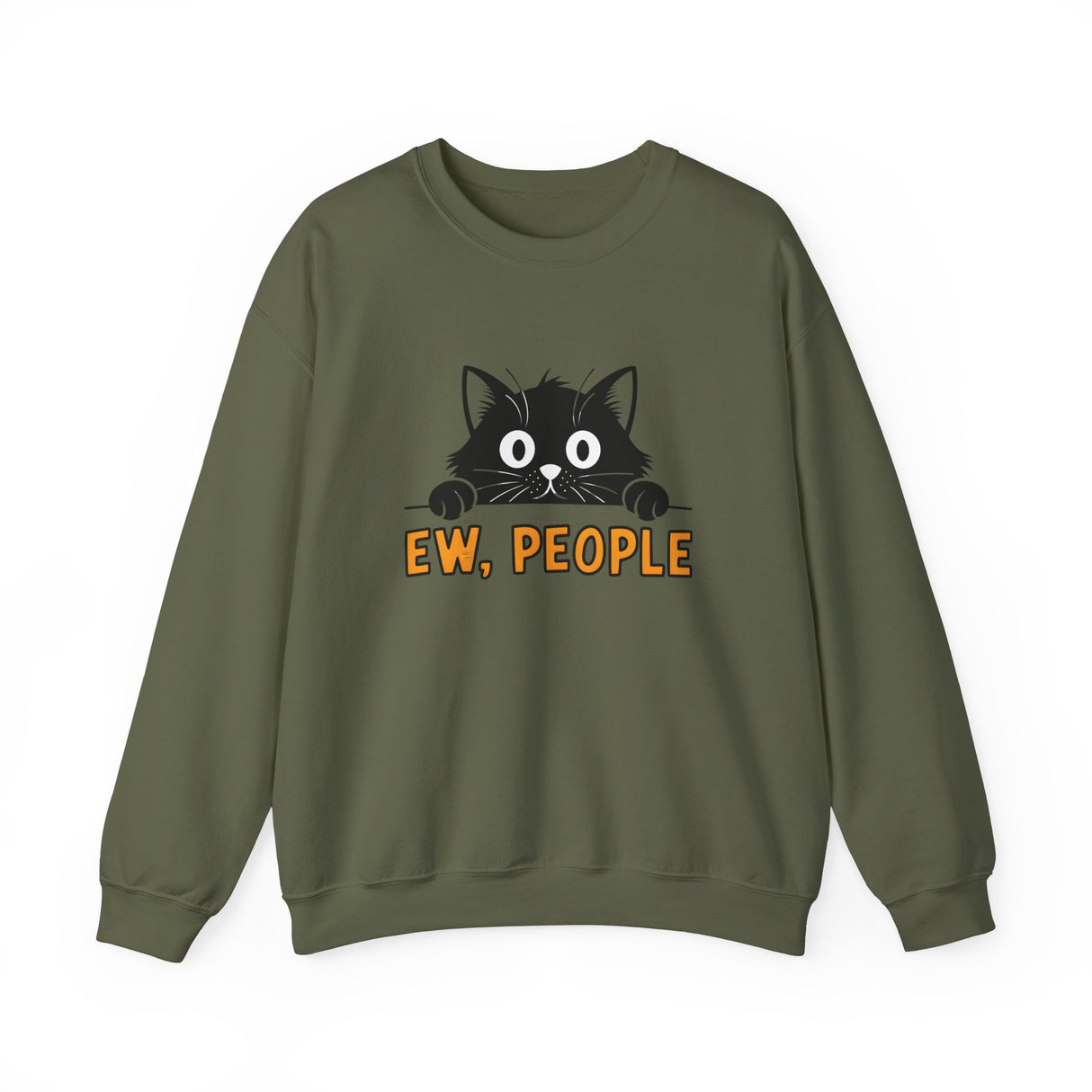 Ew People Cat Unisex Sweatshirt
