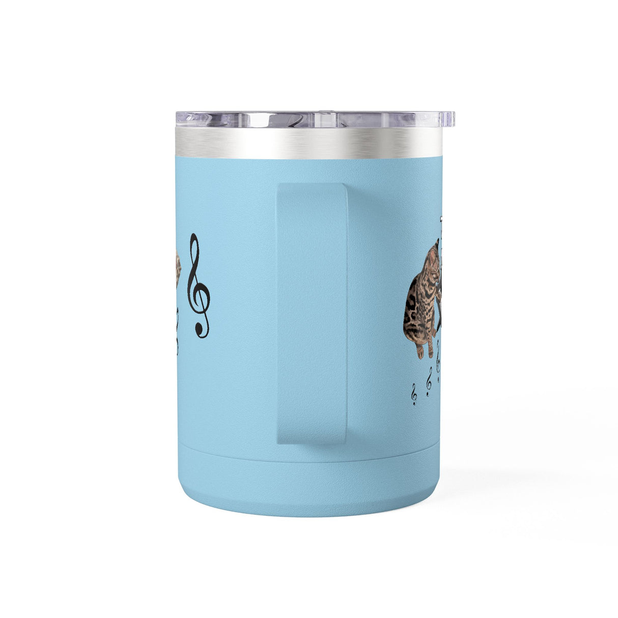 Coffee Mug Tumbler - Treble Maker Design Hand Drawn by Flounder's Mom, Nina