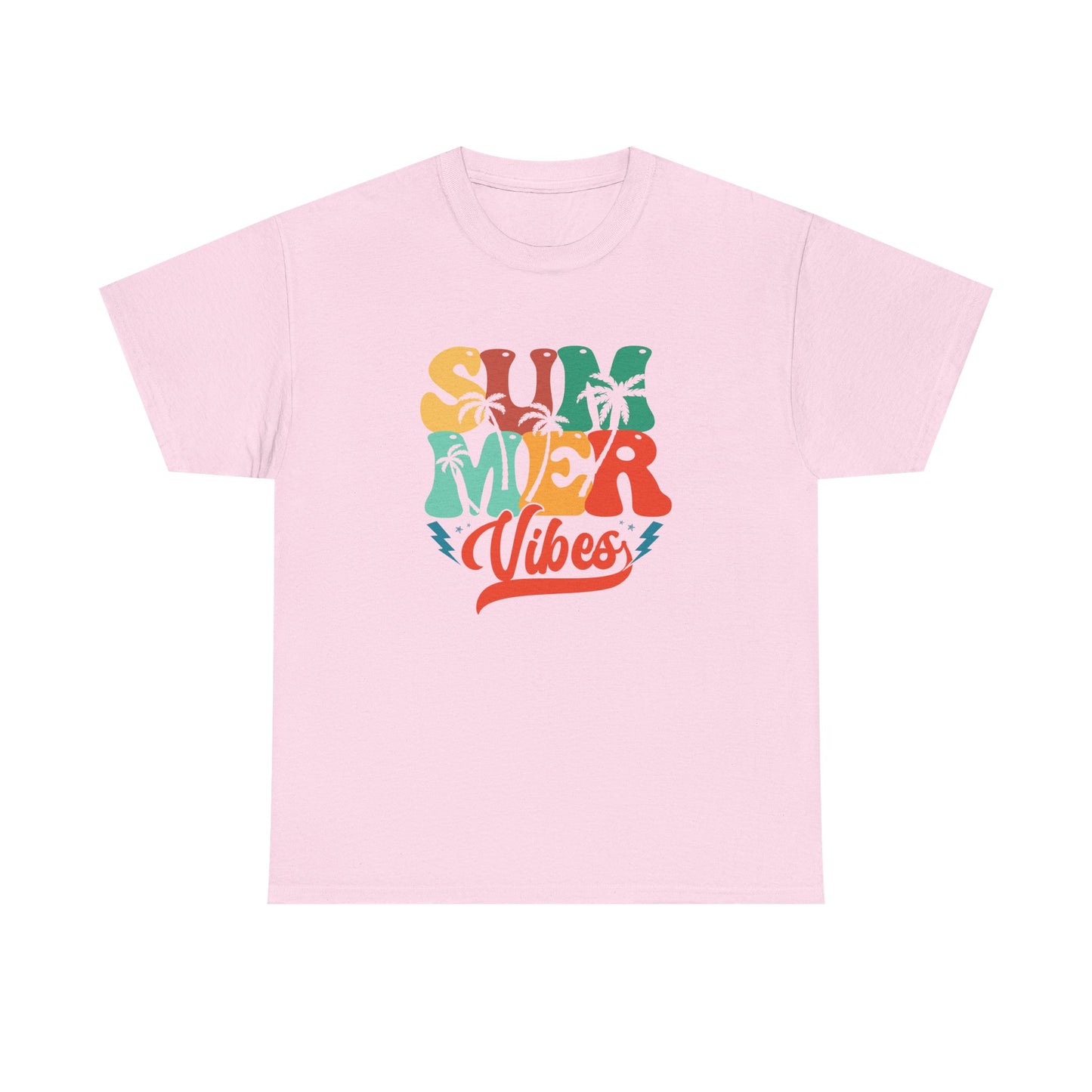 Retro Summer Vibes Unisex Cotton Tee