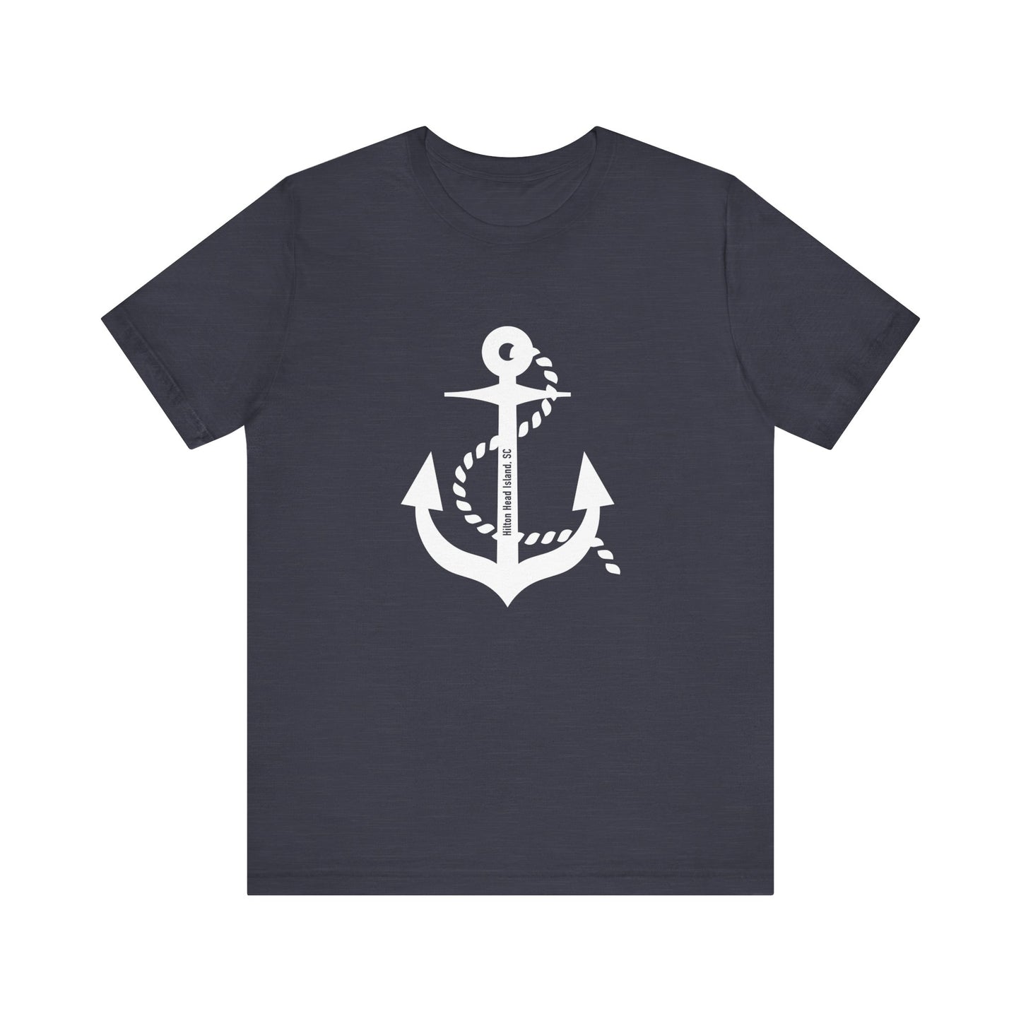 Nautical Anchor Unisex Tee - Hilton Head Island, SC