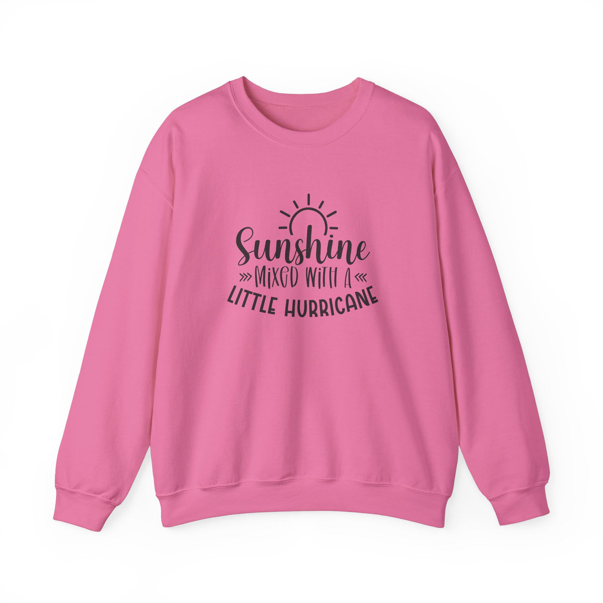 Sunshine Mixed with a Little Hurricane Crewneck Sweatshirt