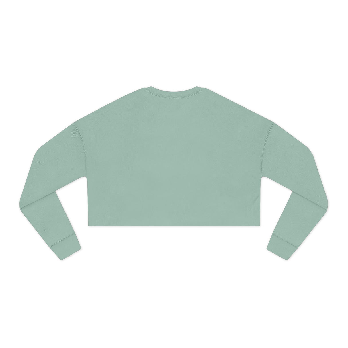 Stay Weird Cropped Sweatshirt — Flocahontas & Mouse Toy Artwork