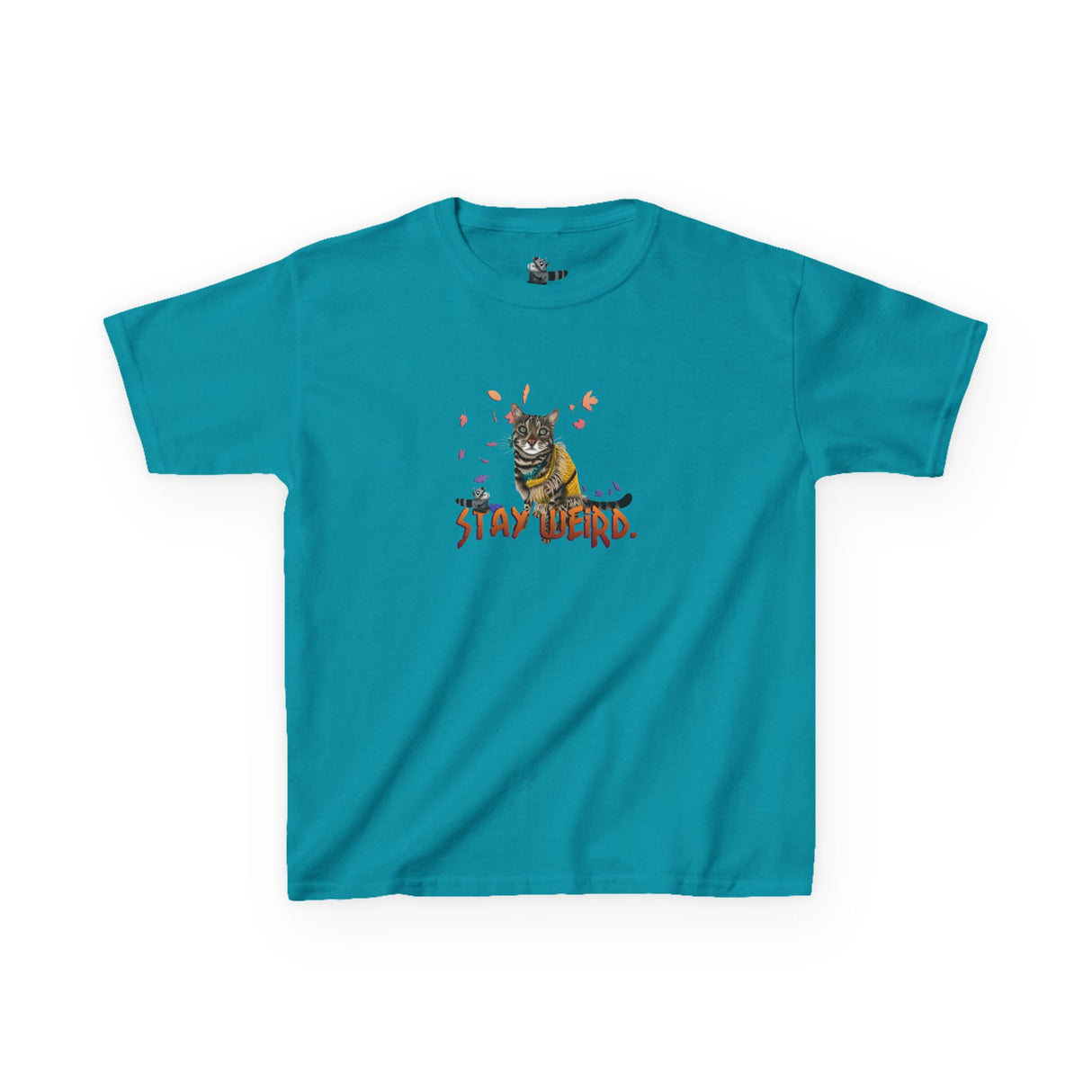Stay Weird Flocahontas Kids T-Shirt — Hand-Drawn Character Tee