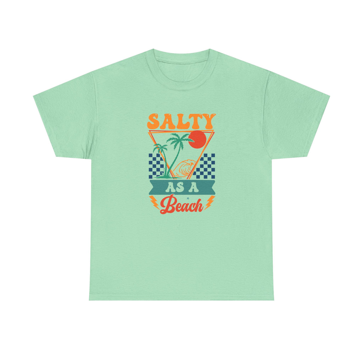 Salty As a Beach Unisex Cotton Tee