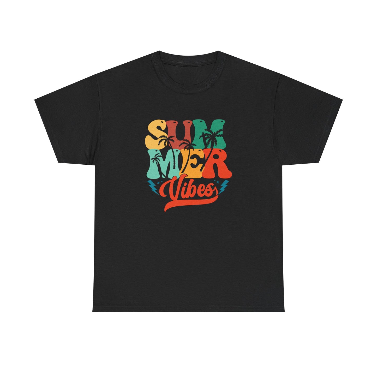 Retro Summer Vibes Unisex Cotton Tee