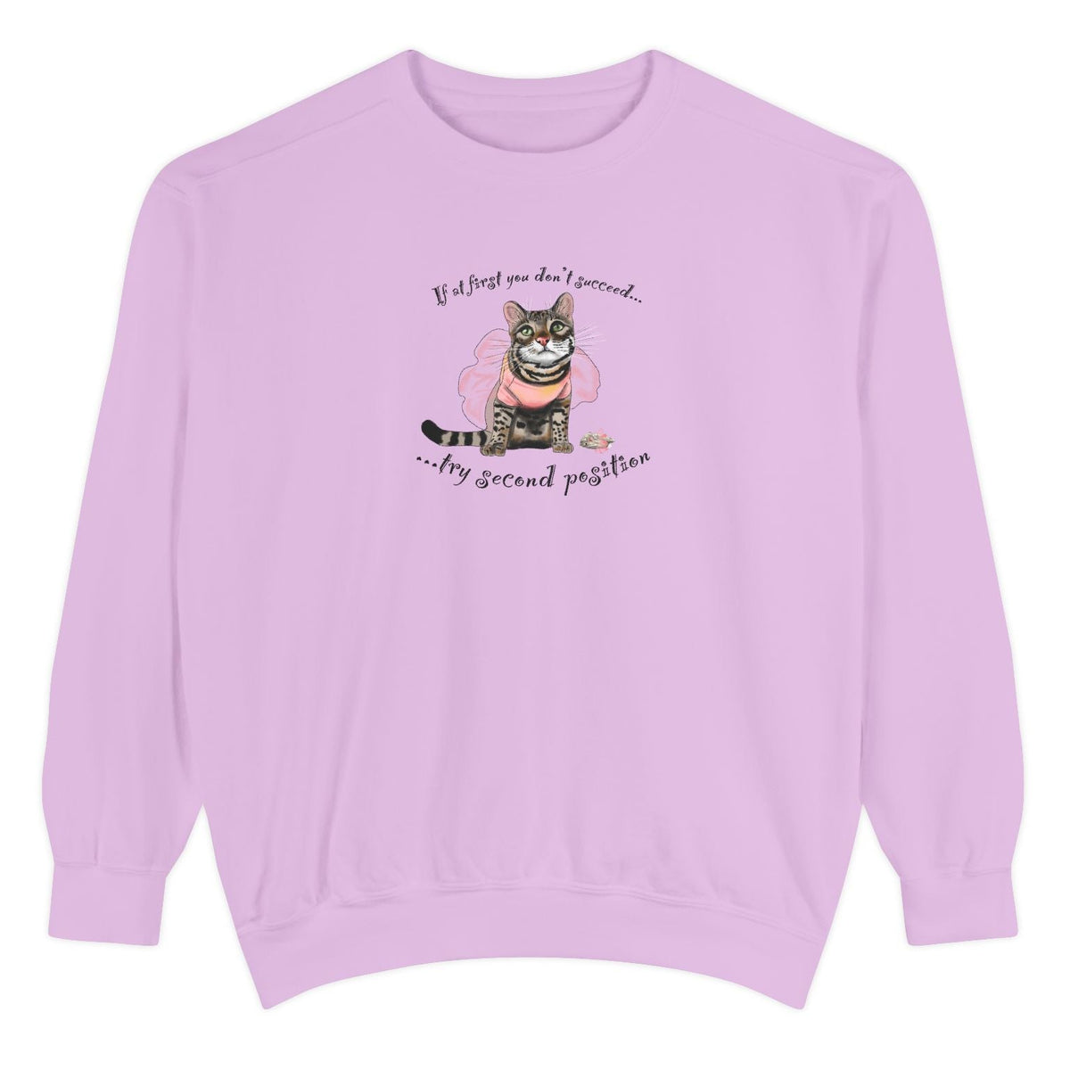 Sweatshirt Flounder and Mouse Toy Ballet Tutus Design by Nina, shown in Orchid