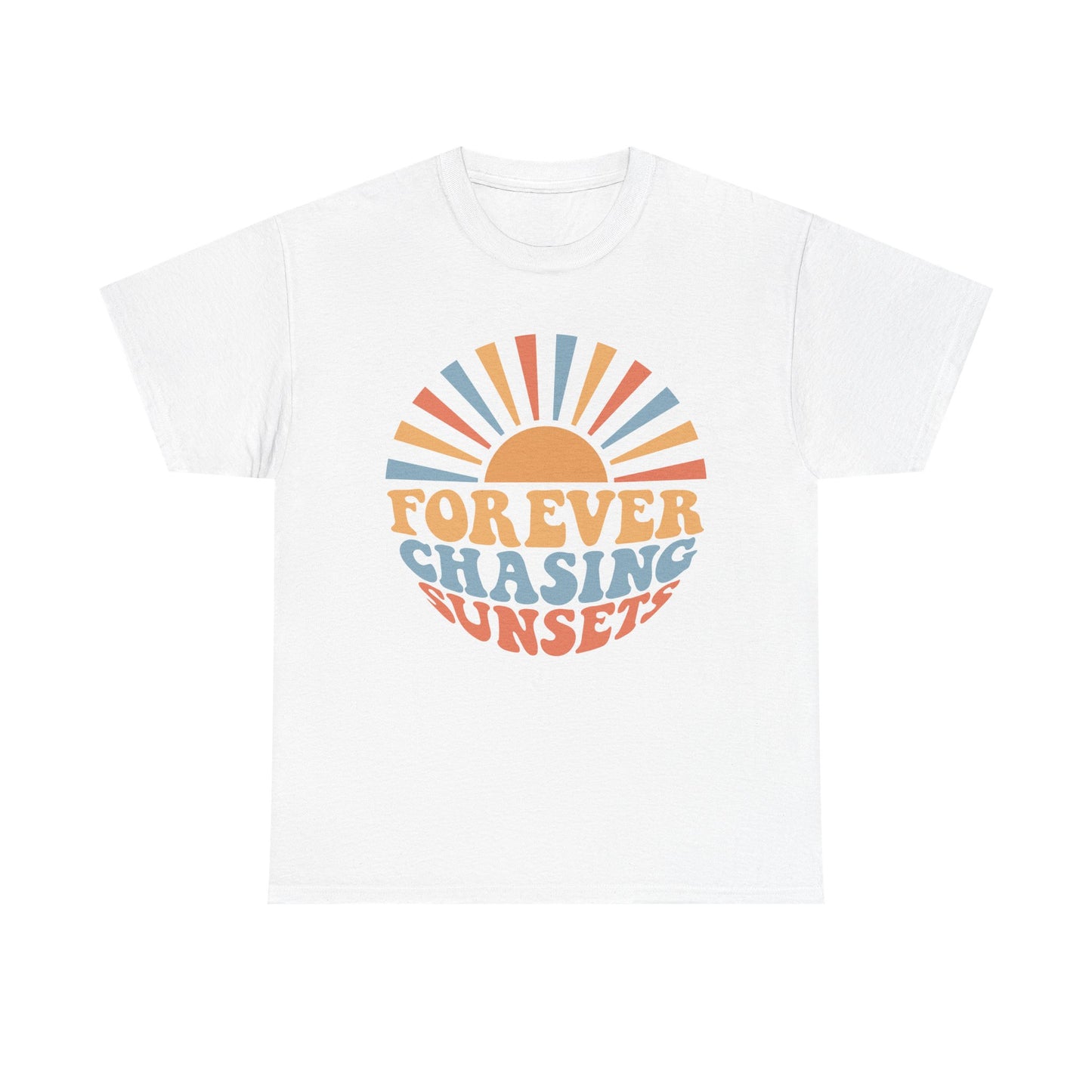 Forever Chasing Sunsets Cotton Tee