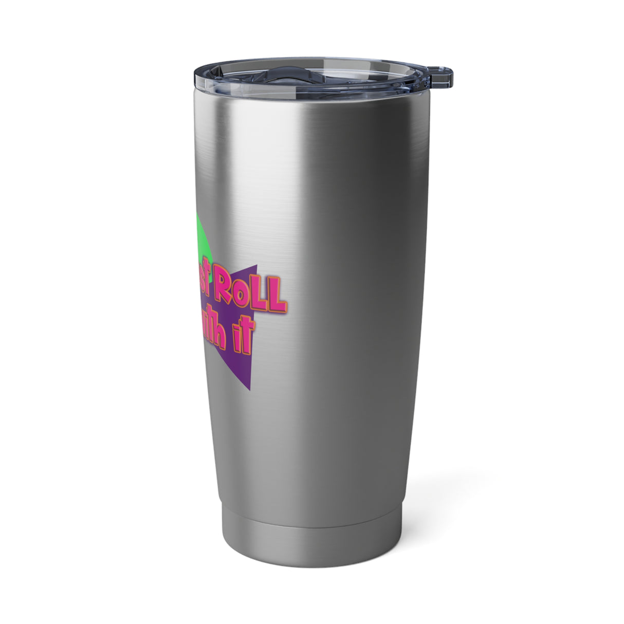 Tumbler - Just Roll with it Flounder the Purrmaid Design by Nina
