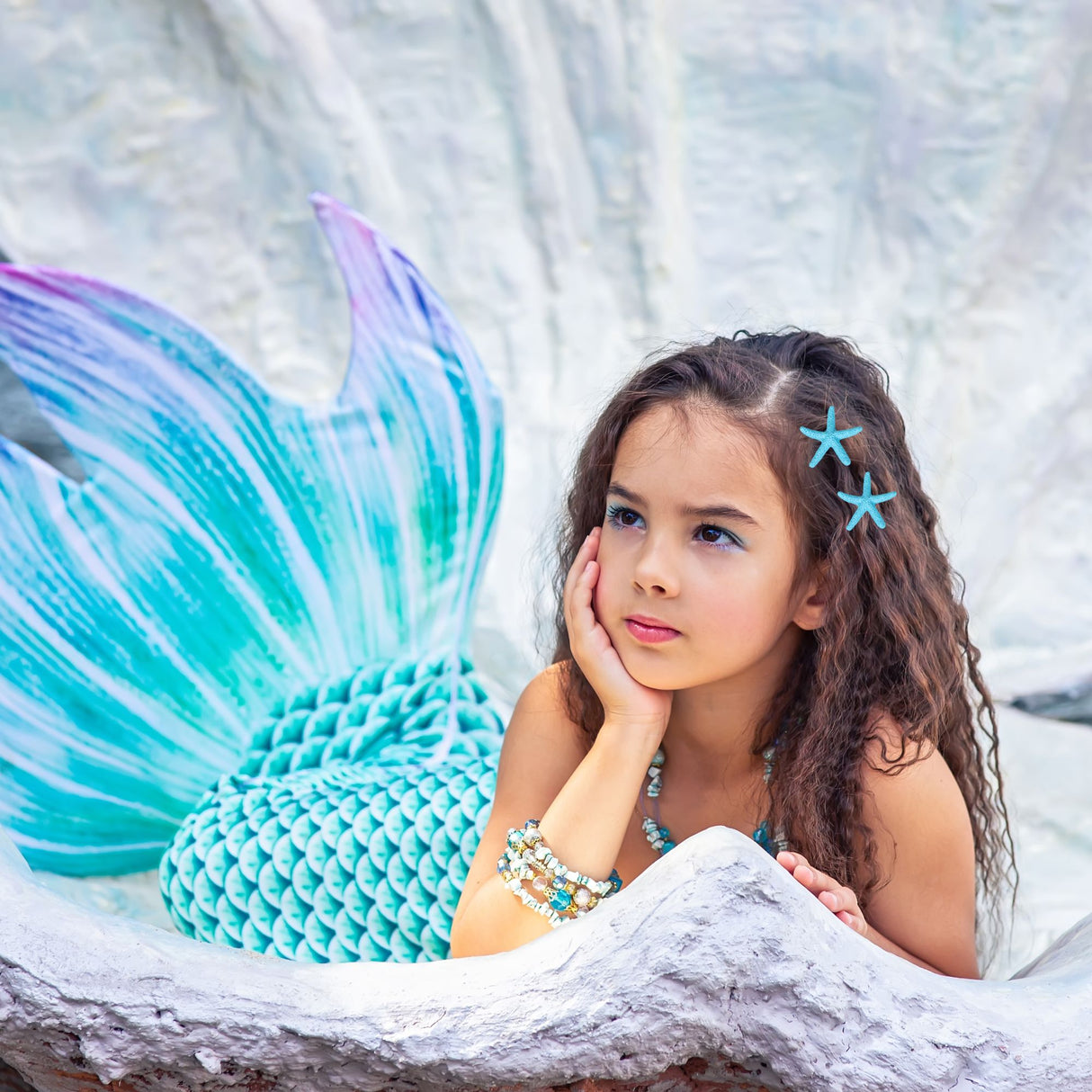 Starfish Hair Clips - Durable, Waterproof & Available in Colors