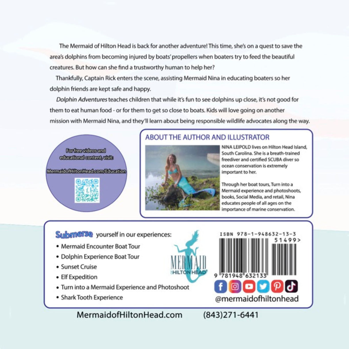 Dolphin Adventures Children's Book